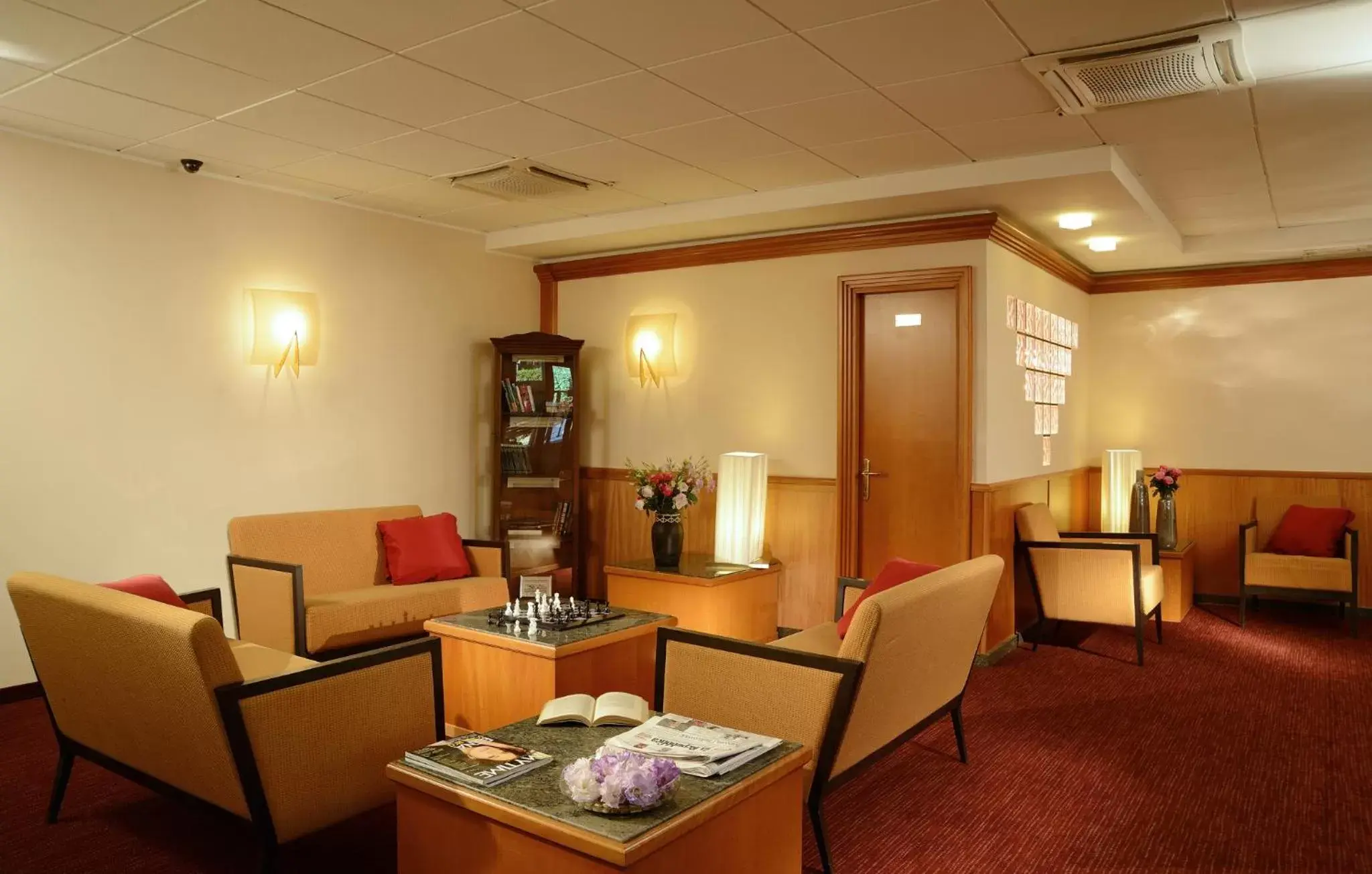 Lounge or bar in Best Western Hotel Rome Airport