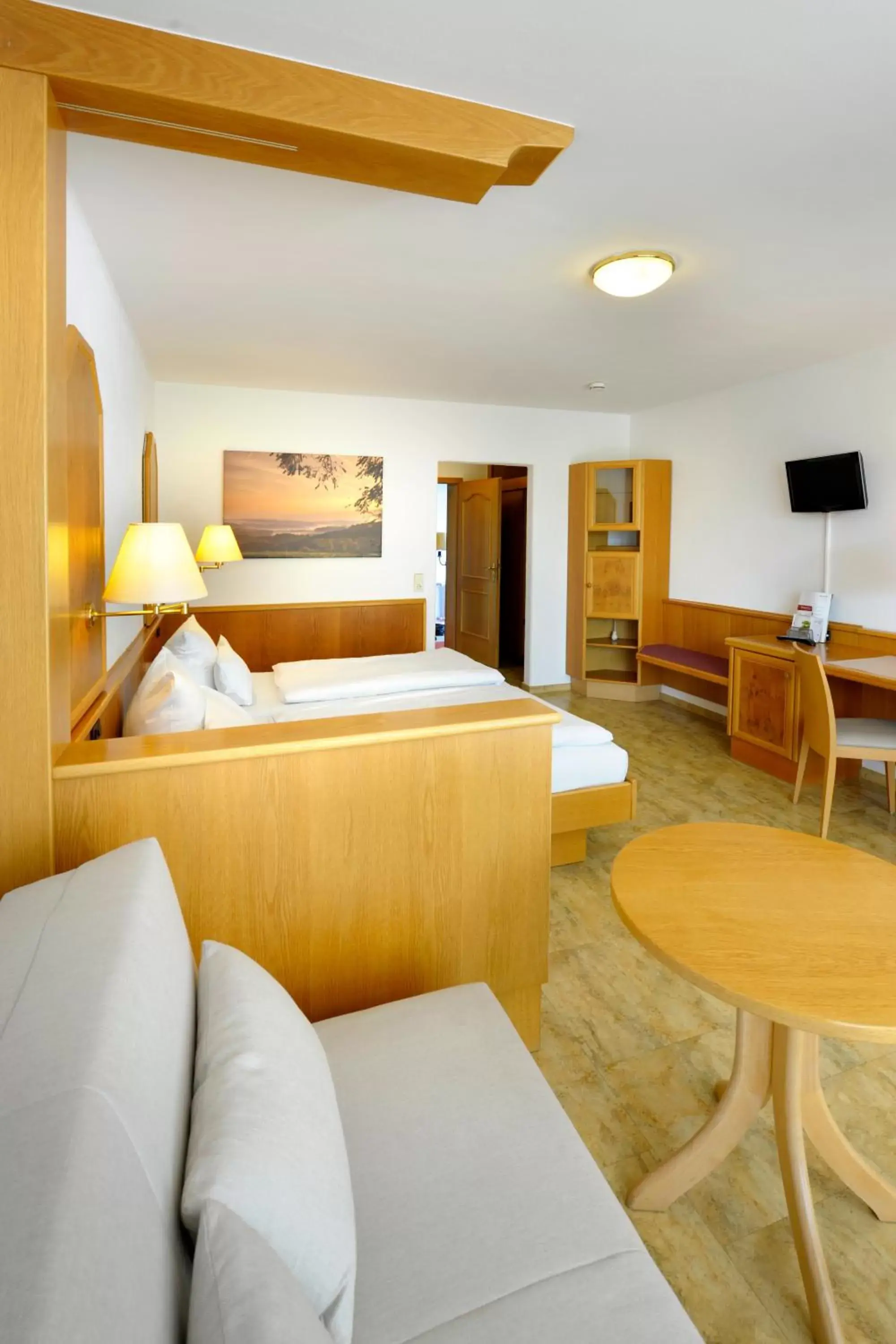 Bedroom, Seating Area in Hotel Bergschlößchen