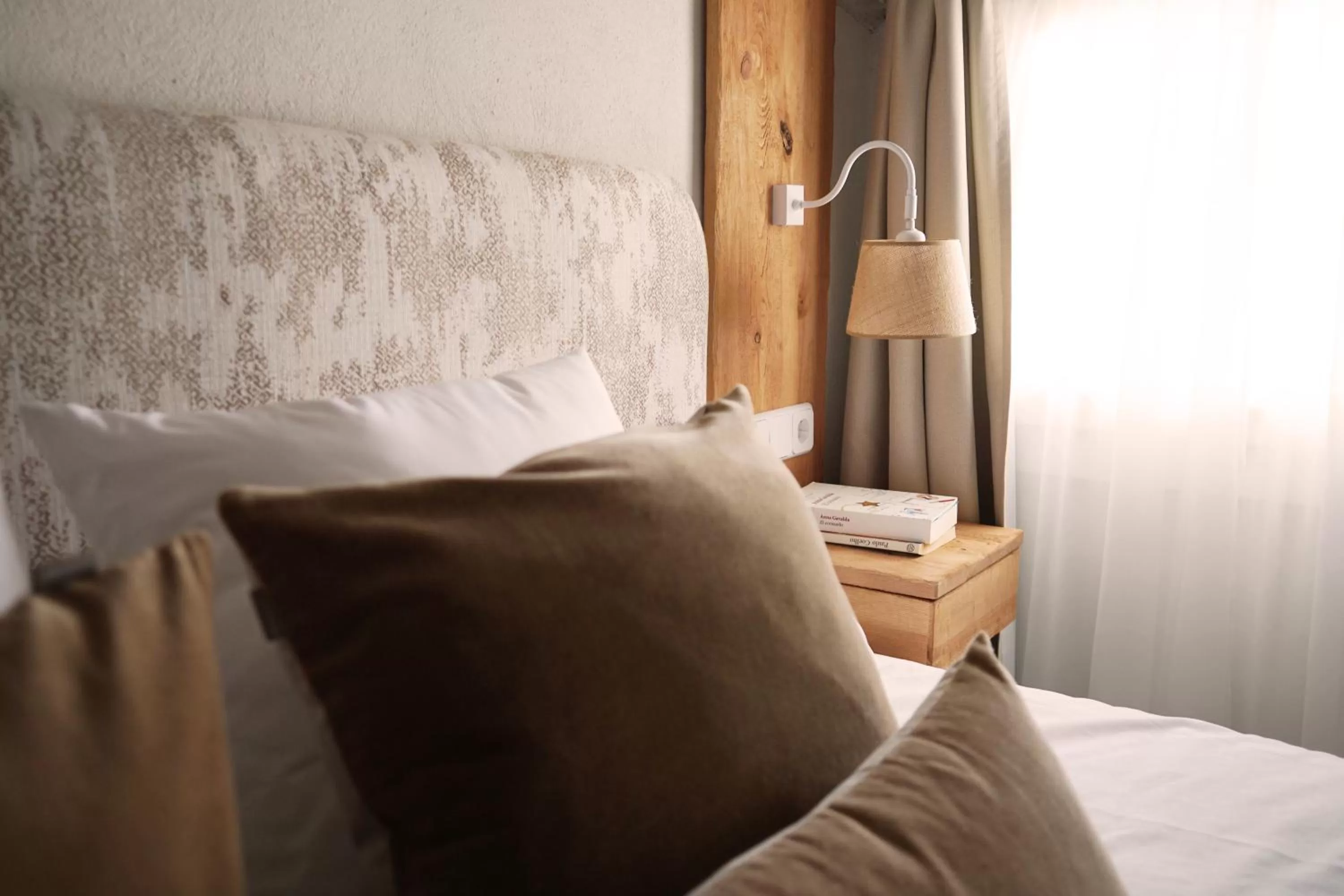 Decorative detail, Bed in Hacienda Fresneda María by Real Spain Hotels Adults Recommended