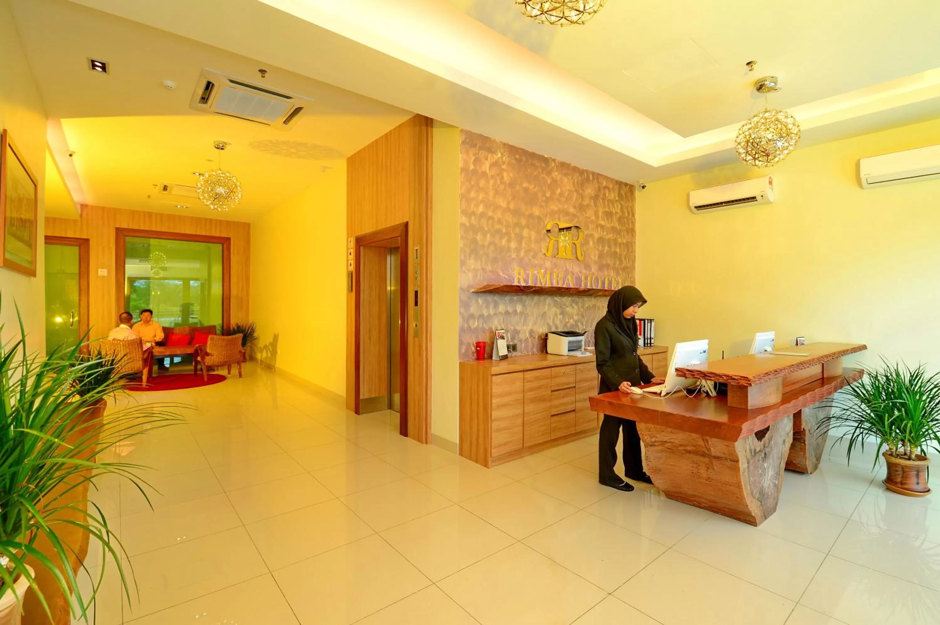 Lobby or reception in Rimba Hotel