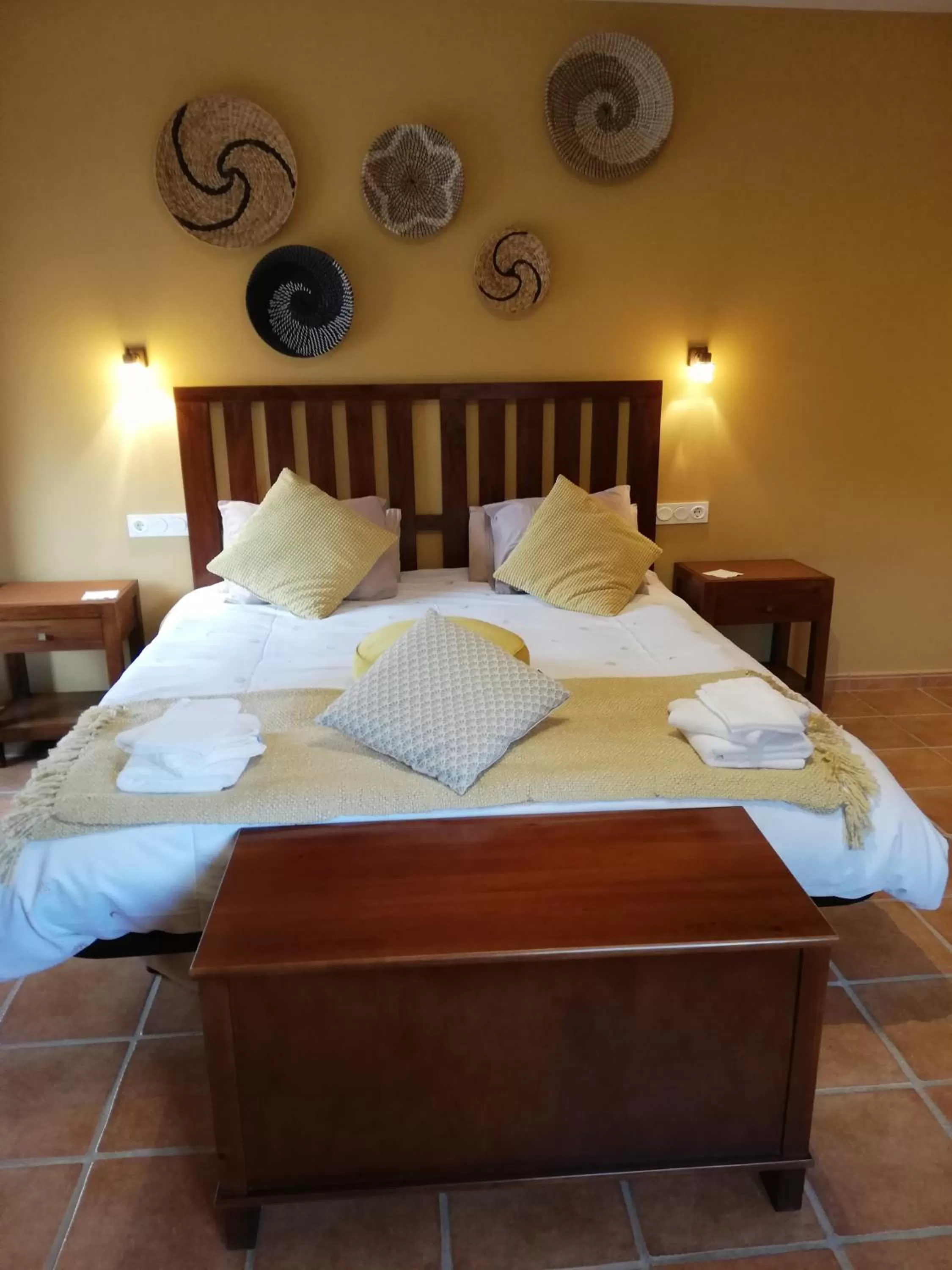 Bed in B&B Casa Claví