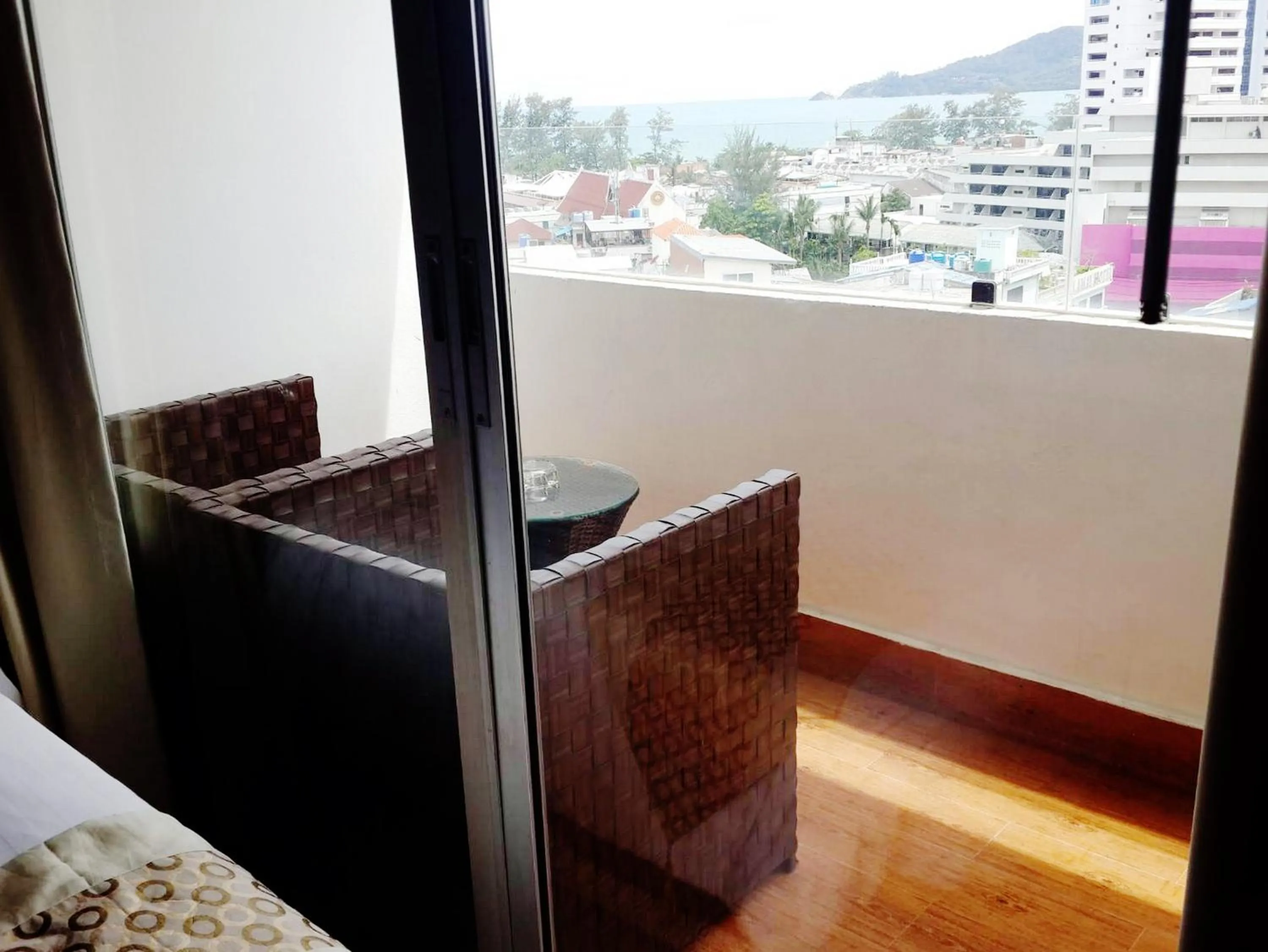 Bedroom, Balcony/Terrace in Patong Heritage Hotel Phuket - SHA Extra Plus