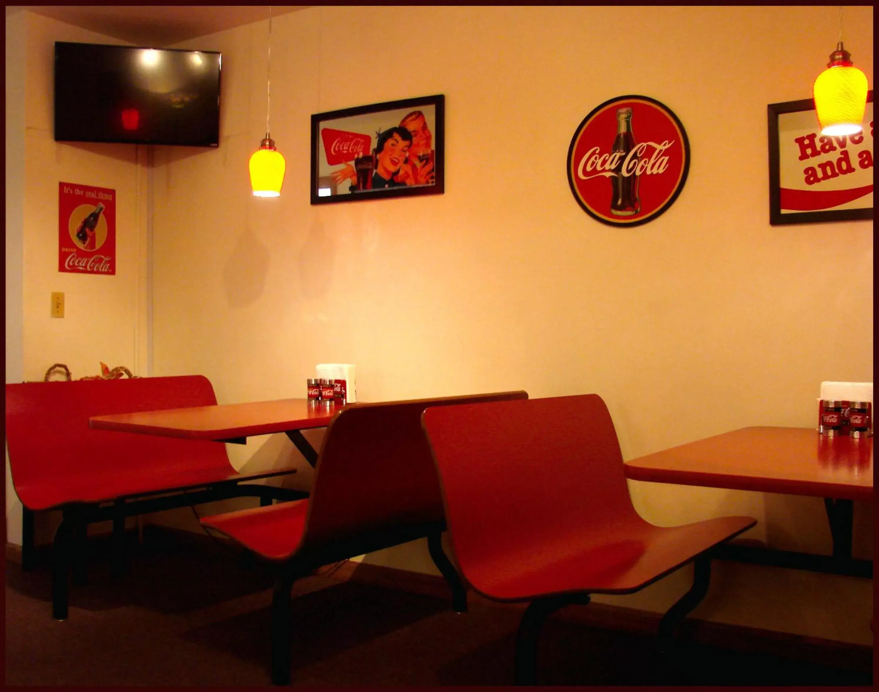 Seating Area in Centennial Motel