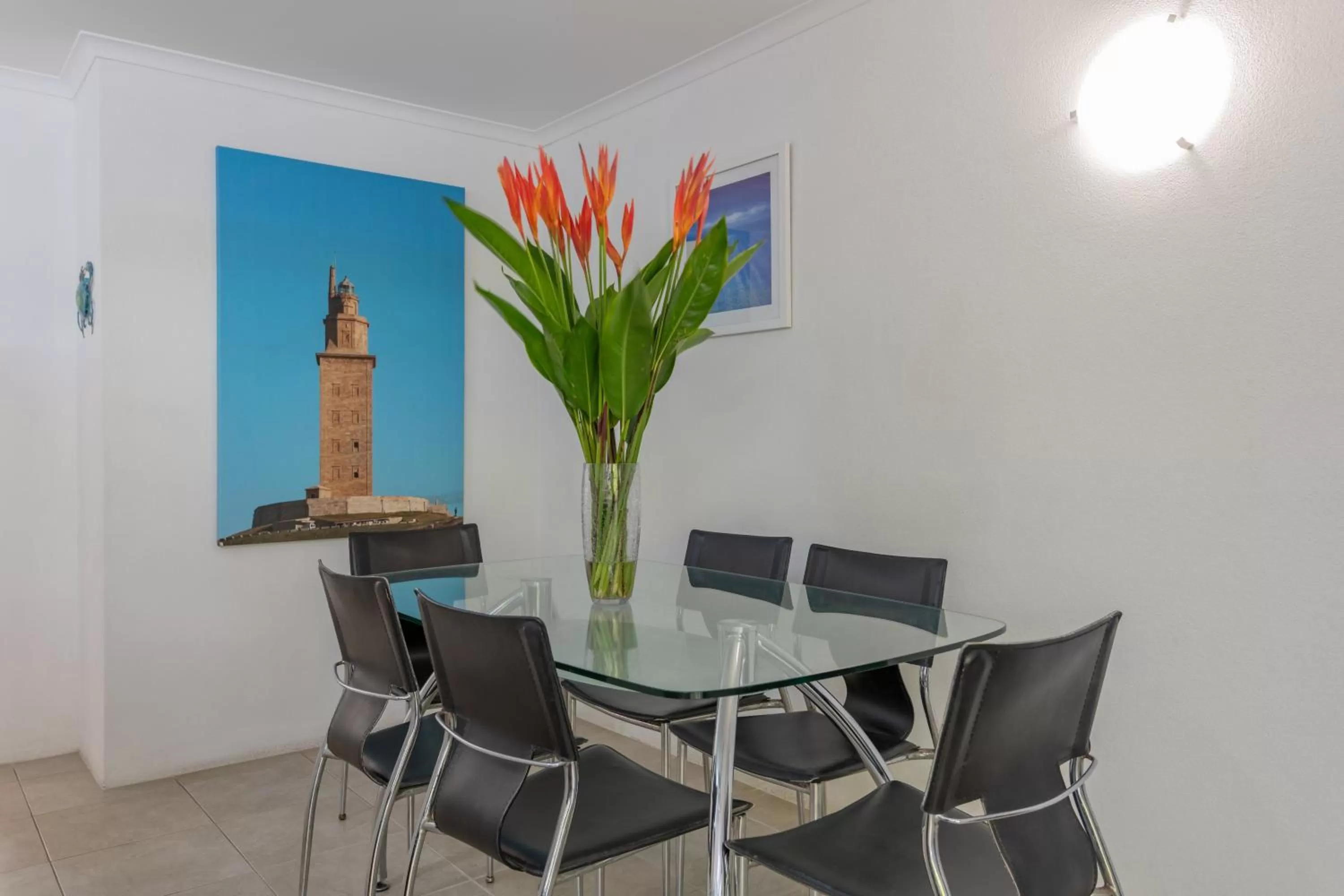 Dining area in Lychee Tree Holiday Apartments