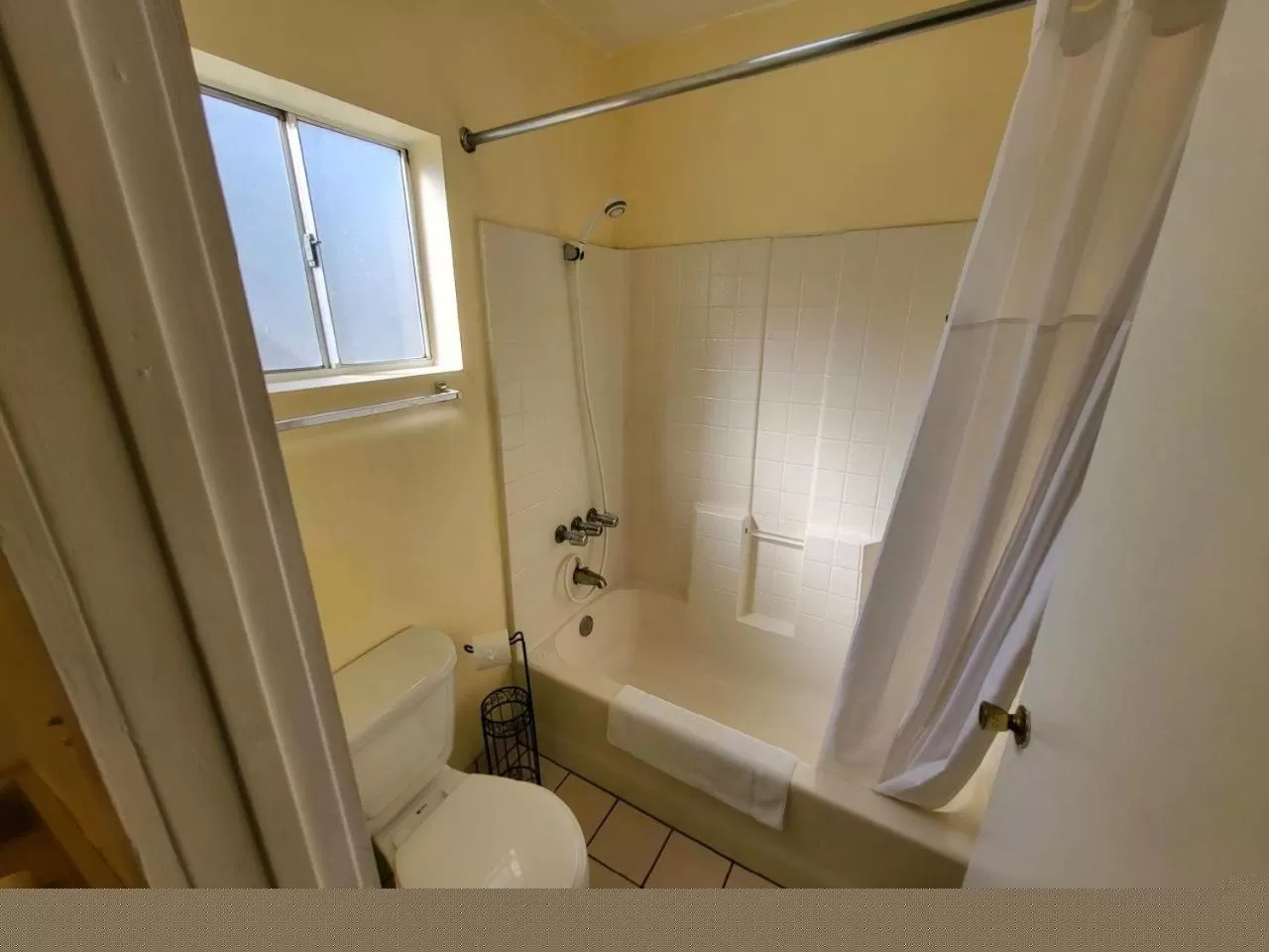 Shower in Rose's Motel