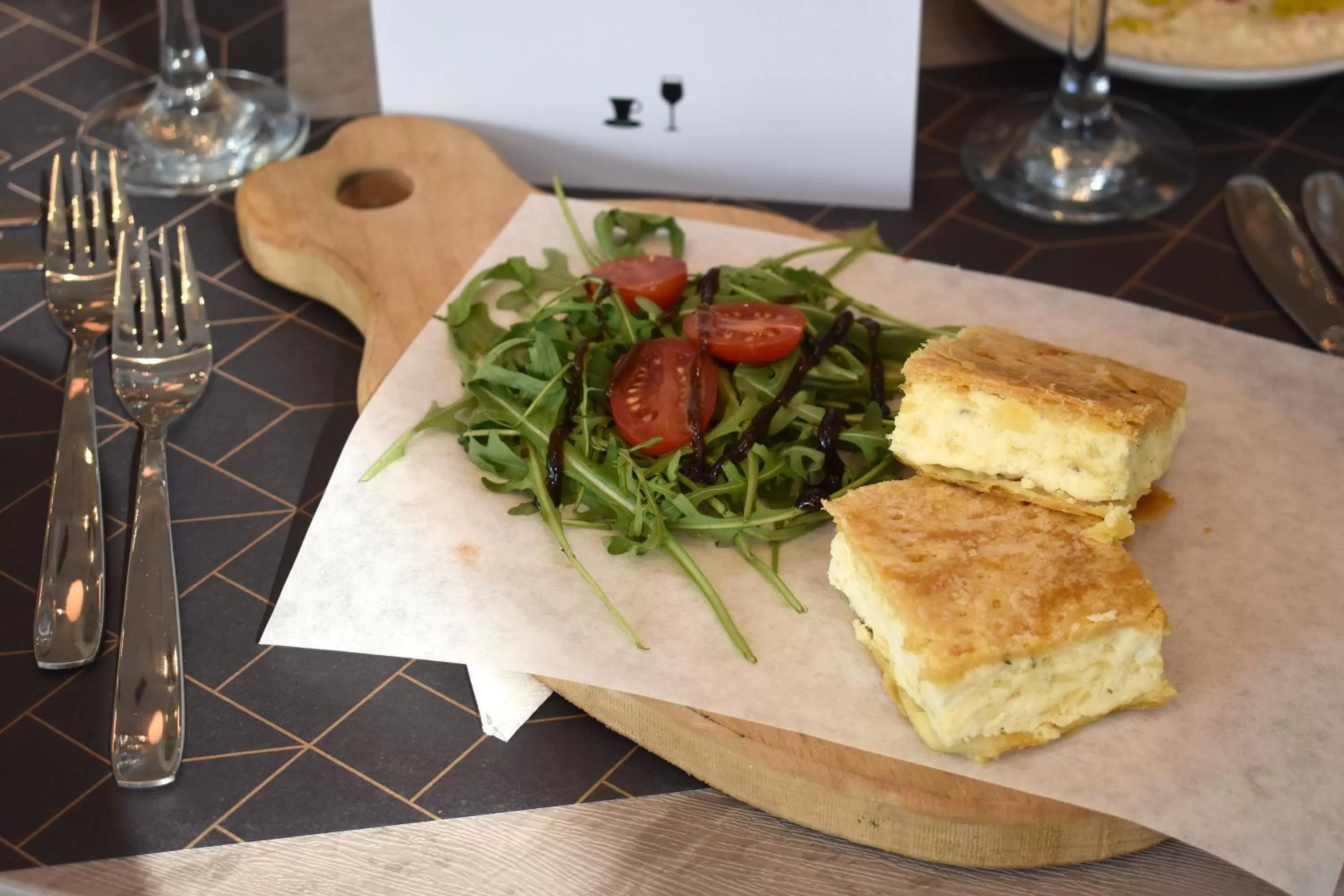 Food in Athenian Montaza Hotel