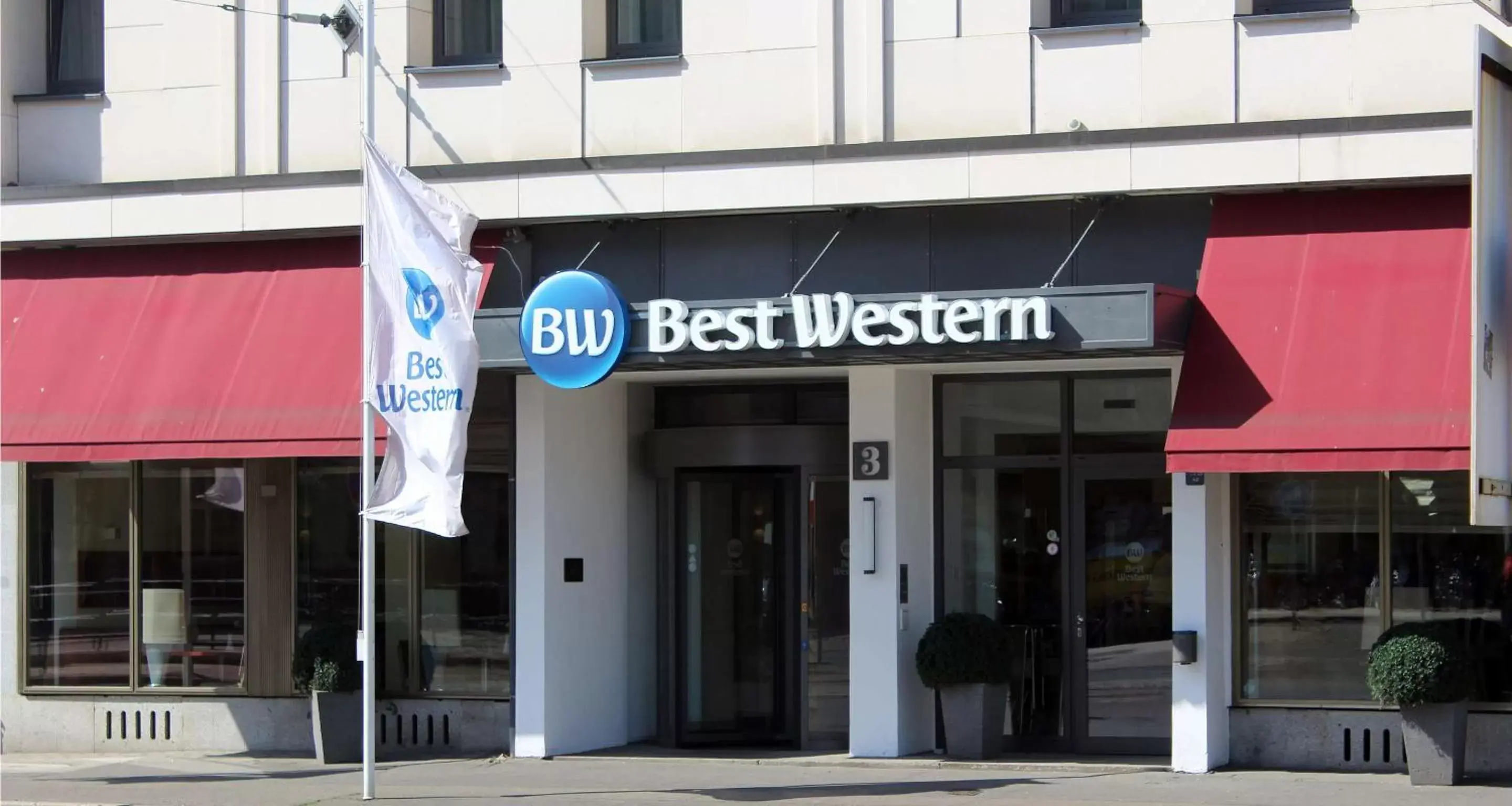 Property building in Best Western Hotel Leipzig City Centre