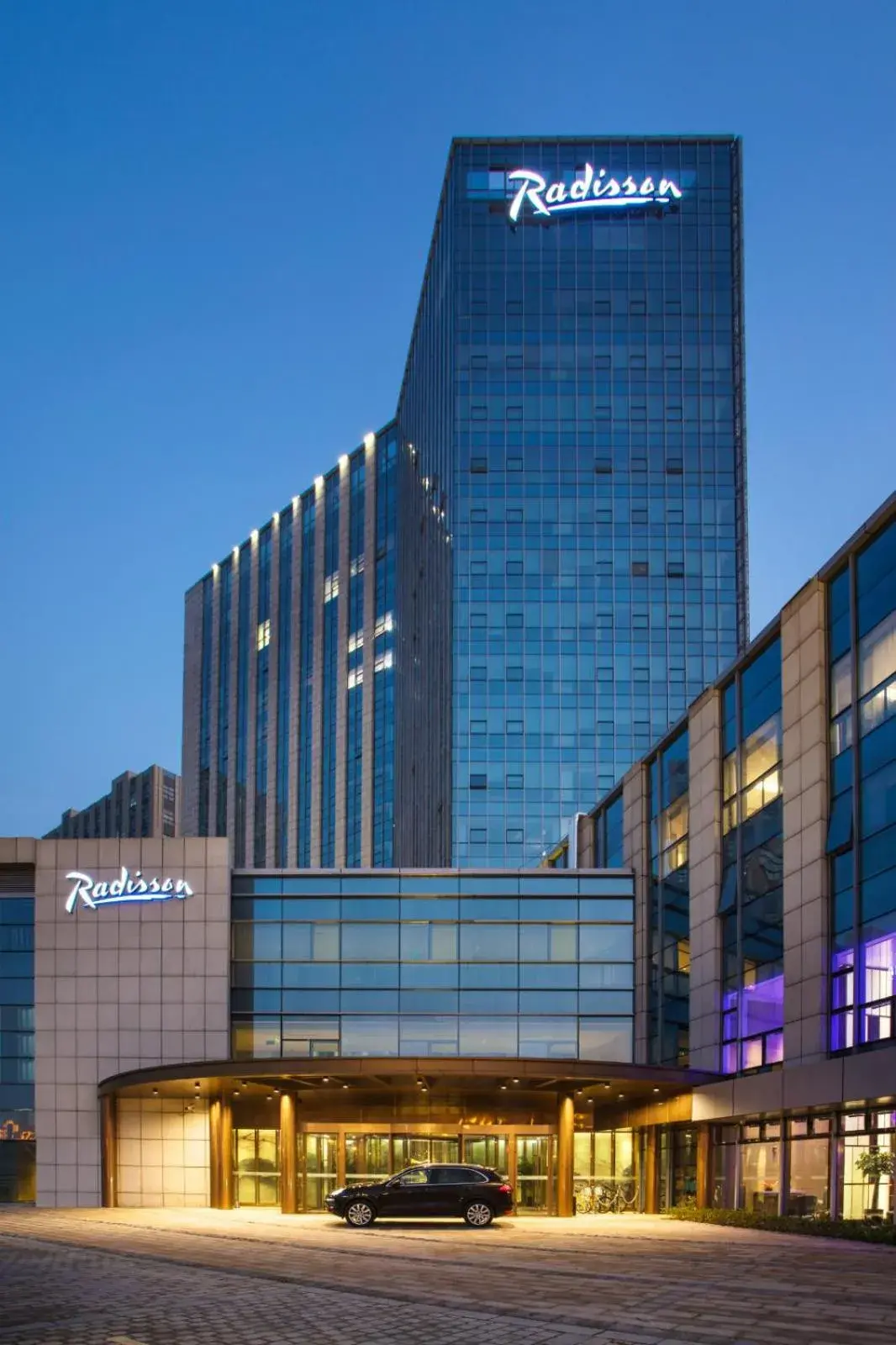 Property building in Radisson Suzhou Property building in Radisson Suzhou