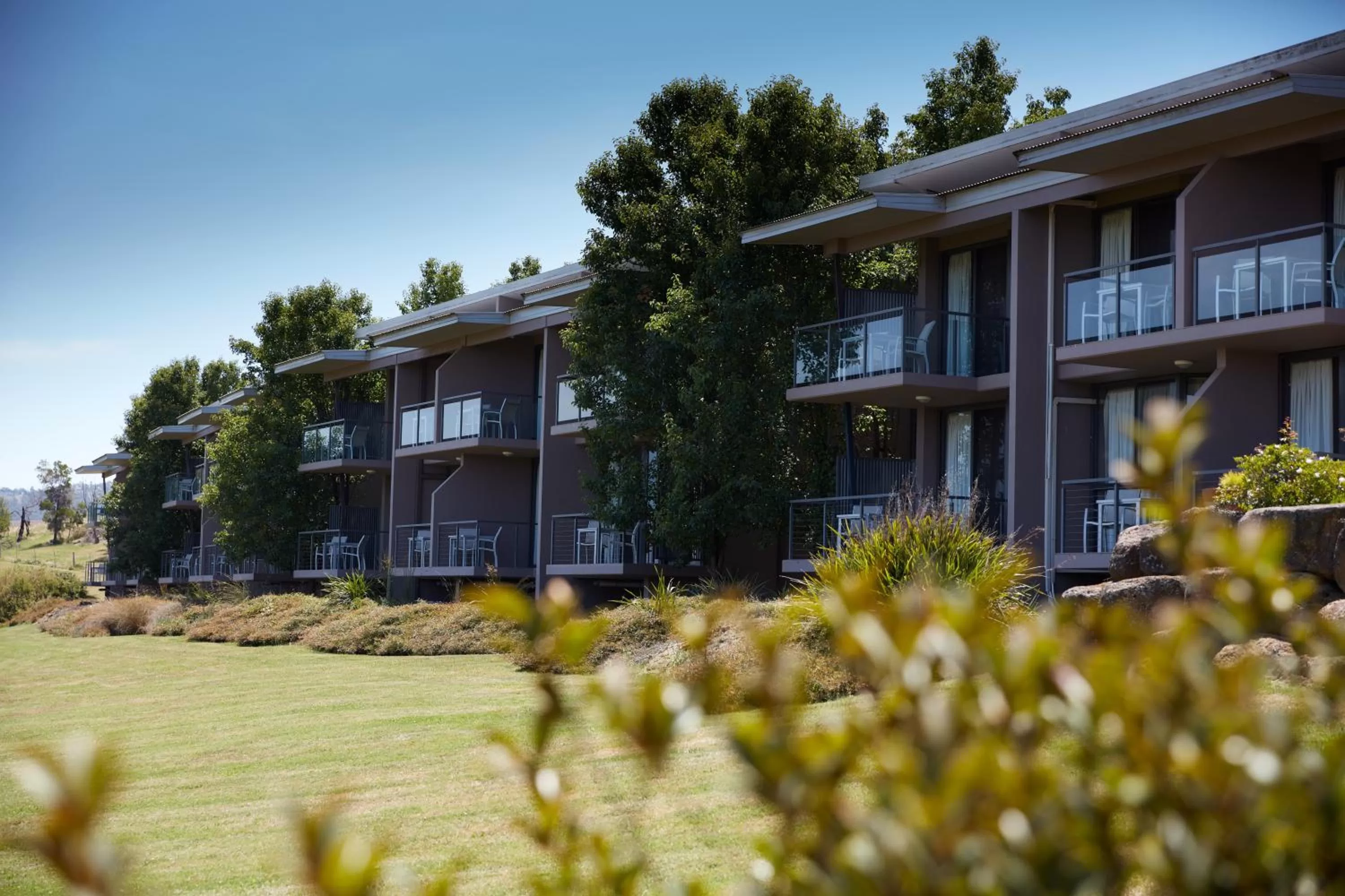 Property building in Balgownie Estate Yarra Valley