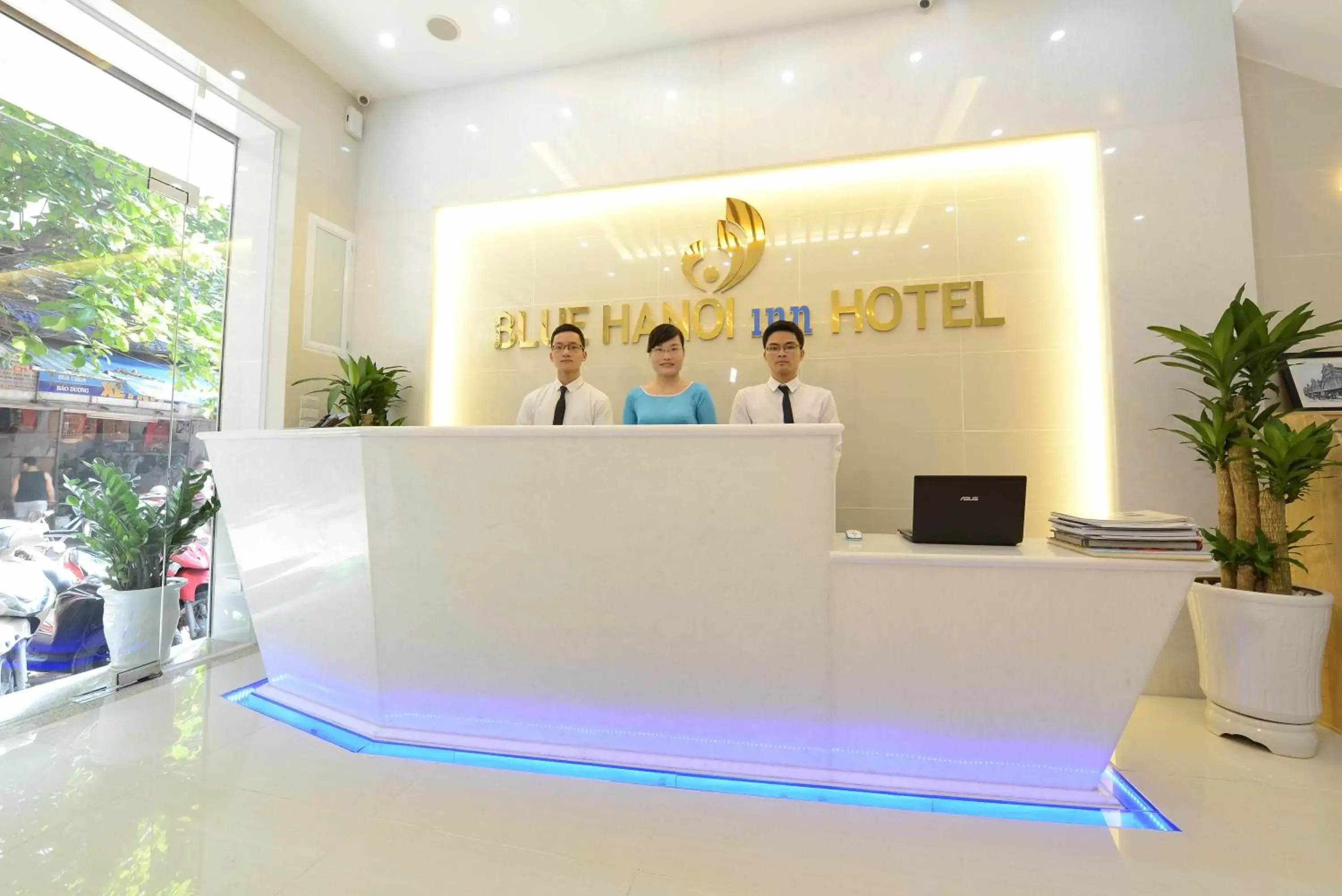 Lobby or reception, Lobby/Reception in Blue Hanoi Inn Hotel