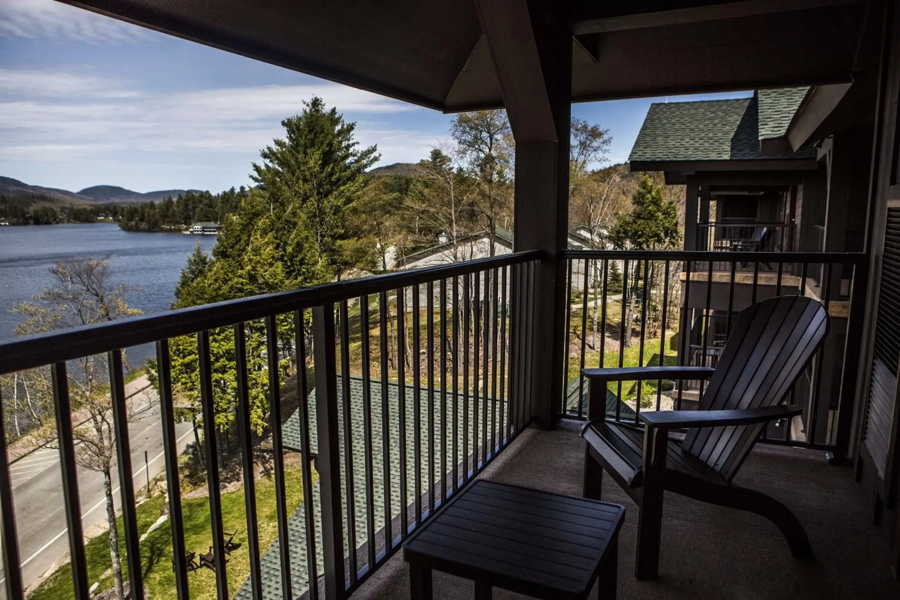 View (from property/room), Balcony/Terrace in Hampton Inn & Suites Lake Placid