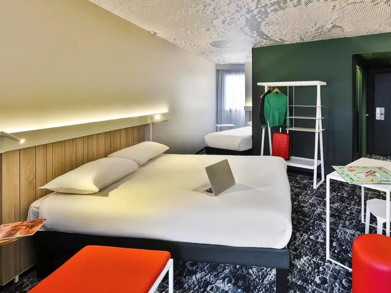 Bedroom in Ibis Annecy - Cran-Gevrier