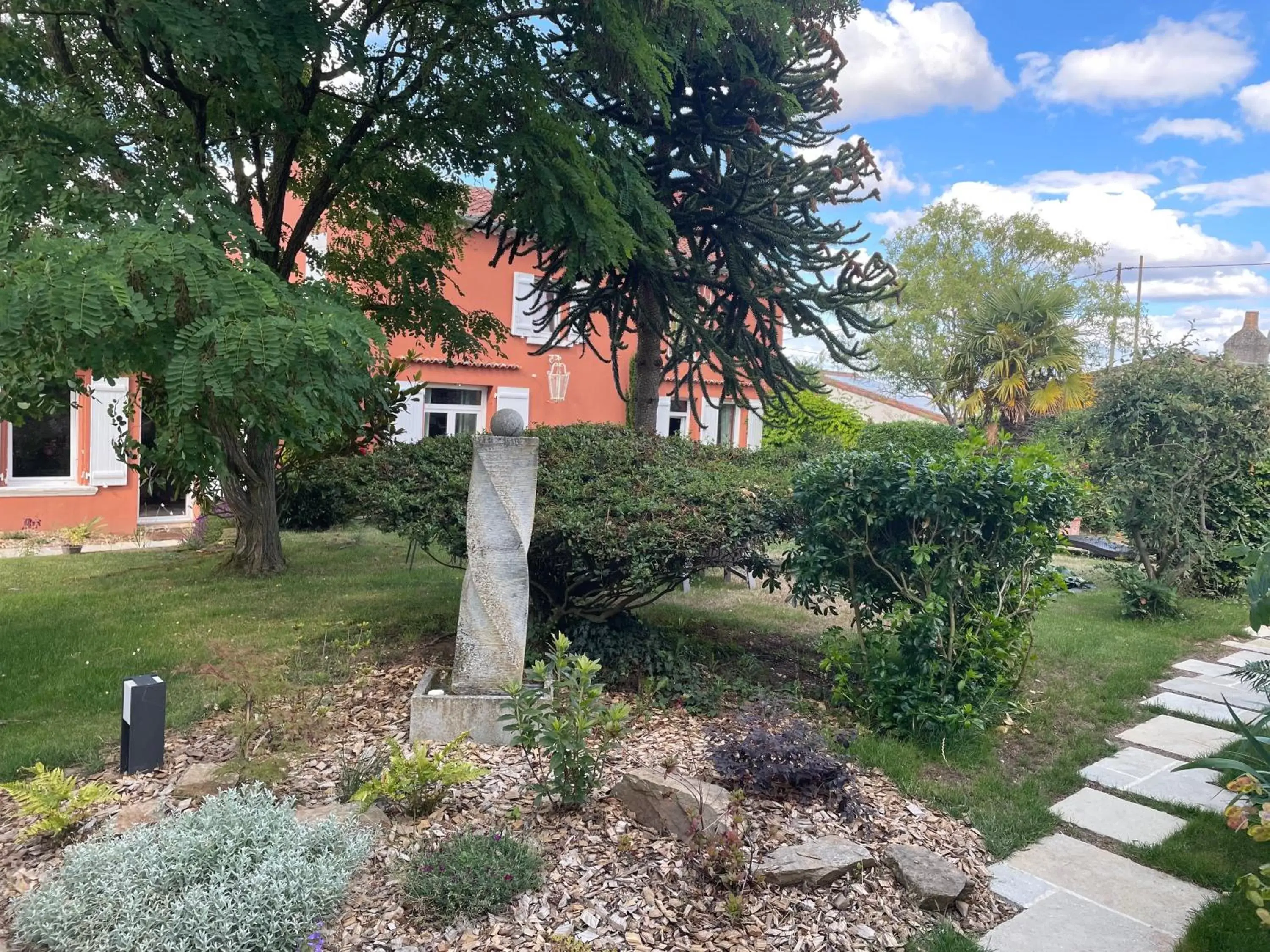 Garden in La Charaudière