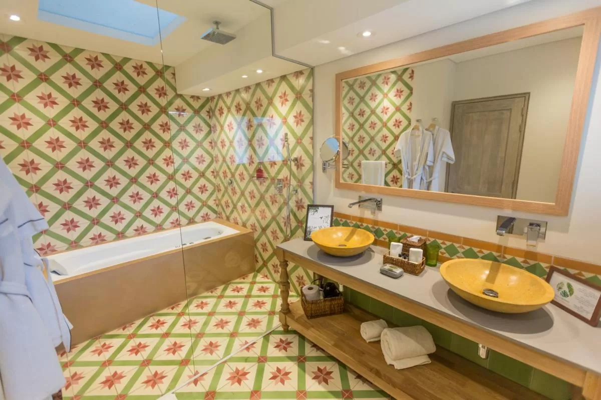 Bathroom in Patio del Mundo