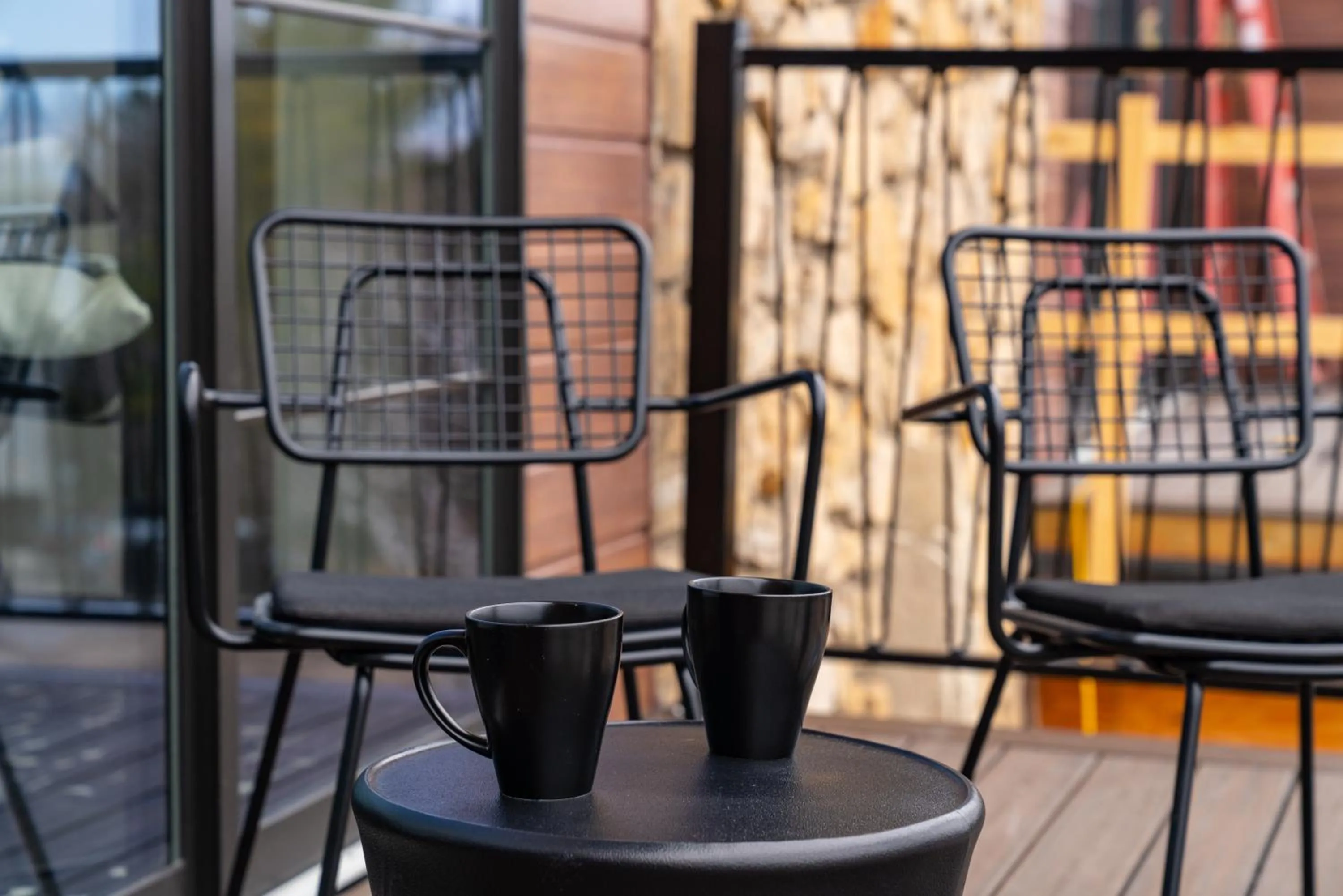 Balcony/Terrace in The Earl in Charlevoix