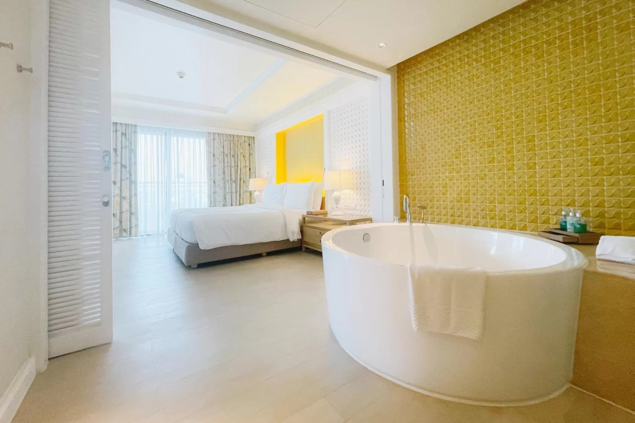 Bath, Bed in Amari Hua Hin