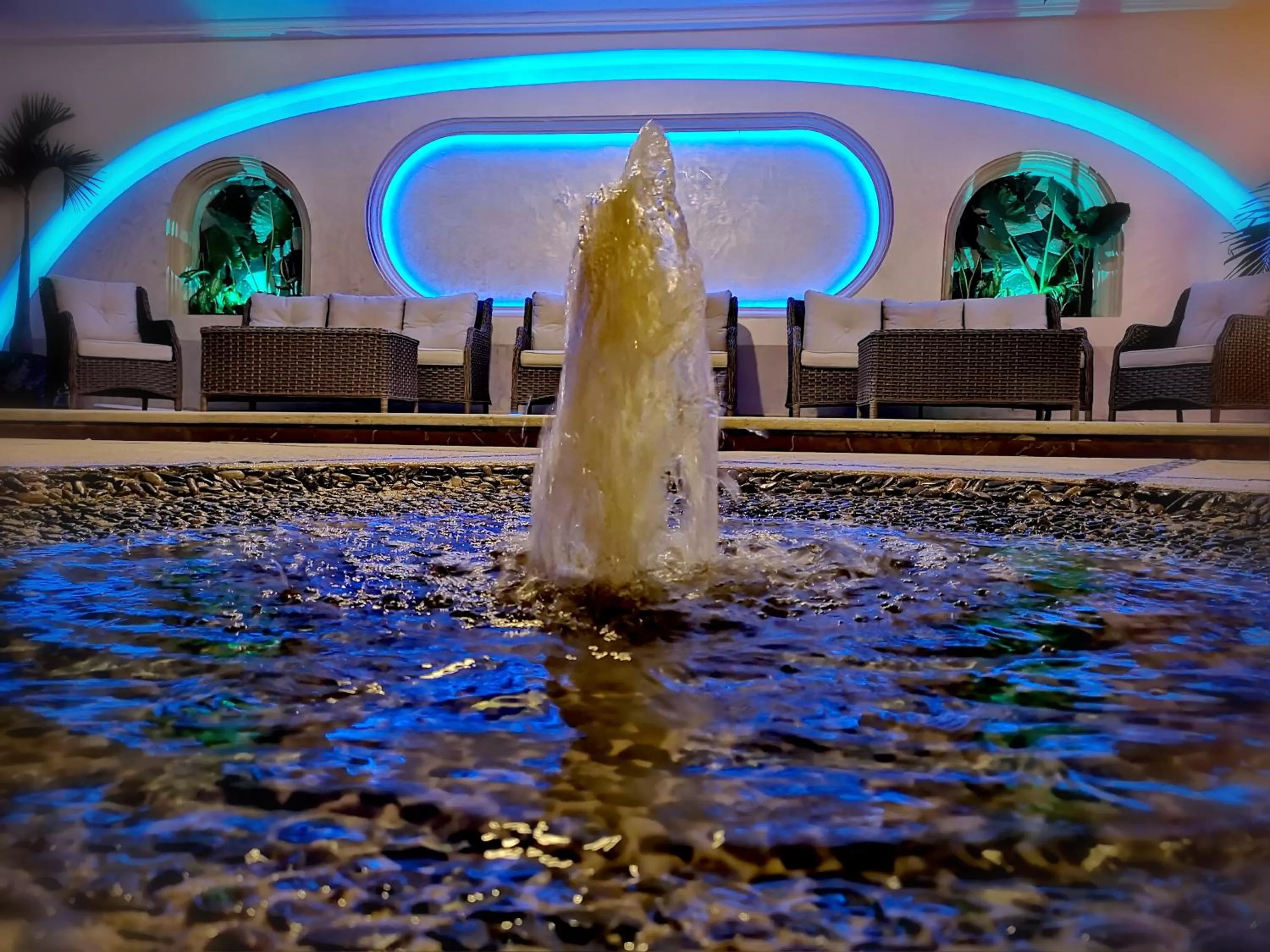 Pool view in Hotel Blue Star Cancun
