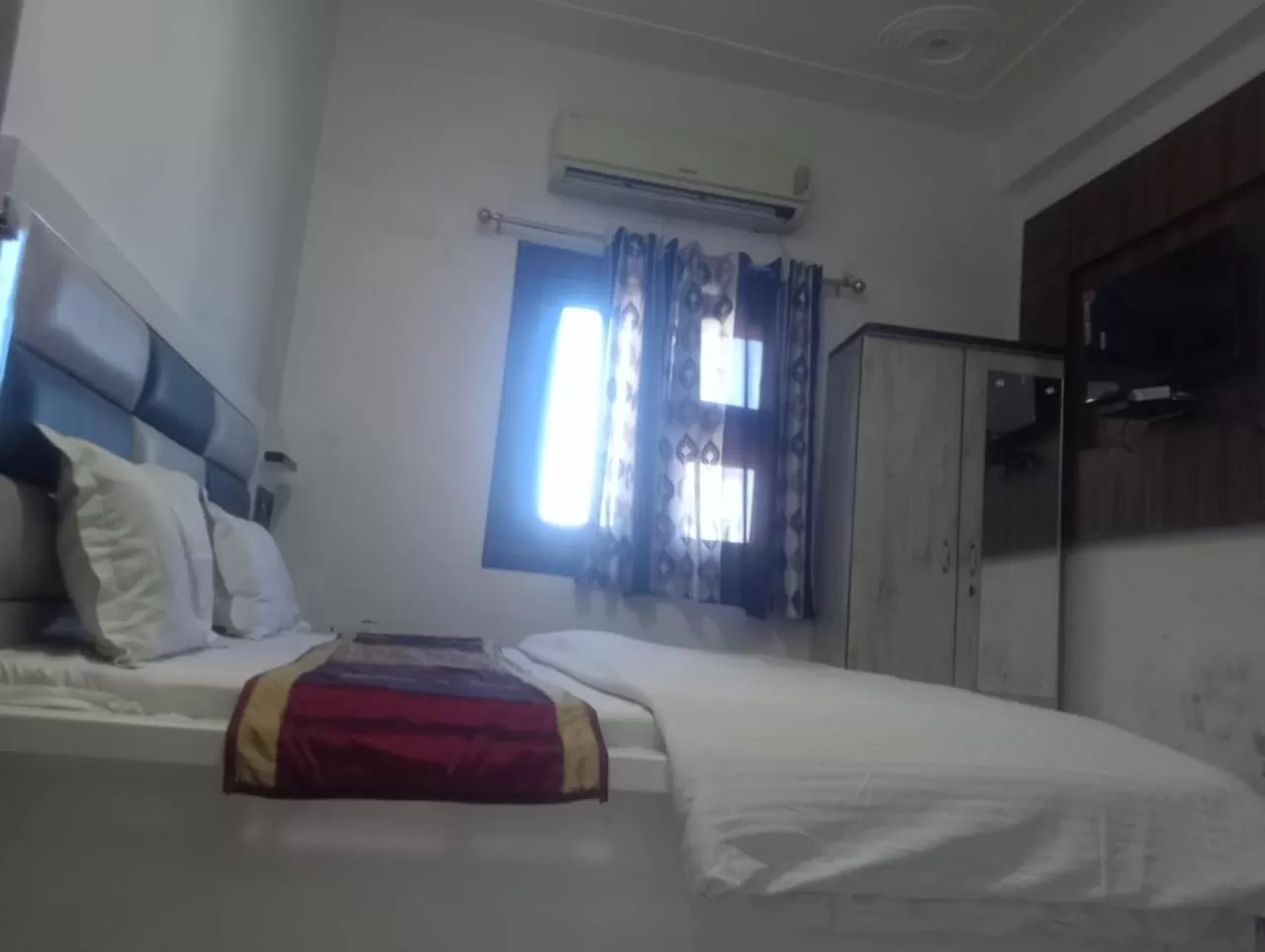 Bed in Gopi Dham Vrindavan