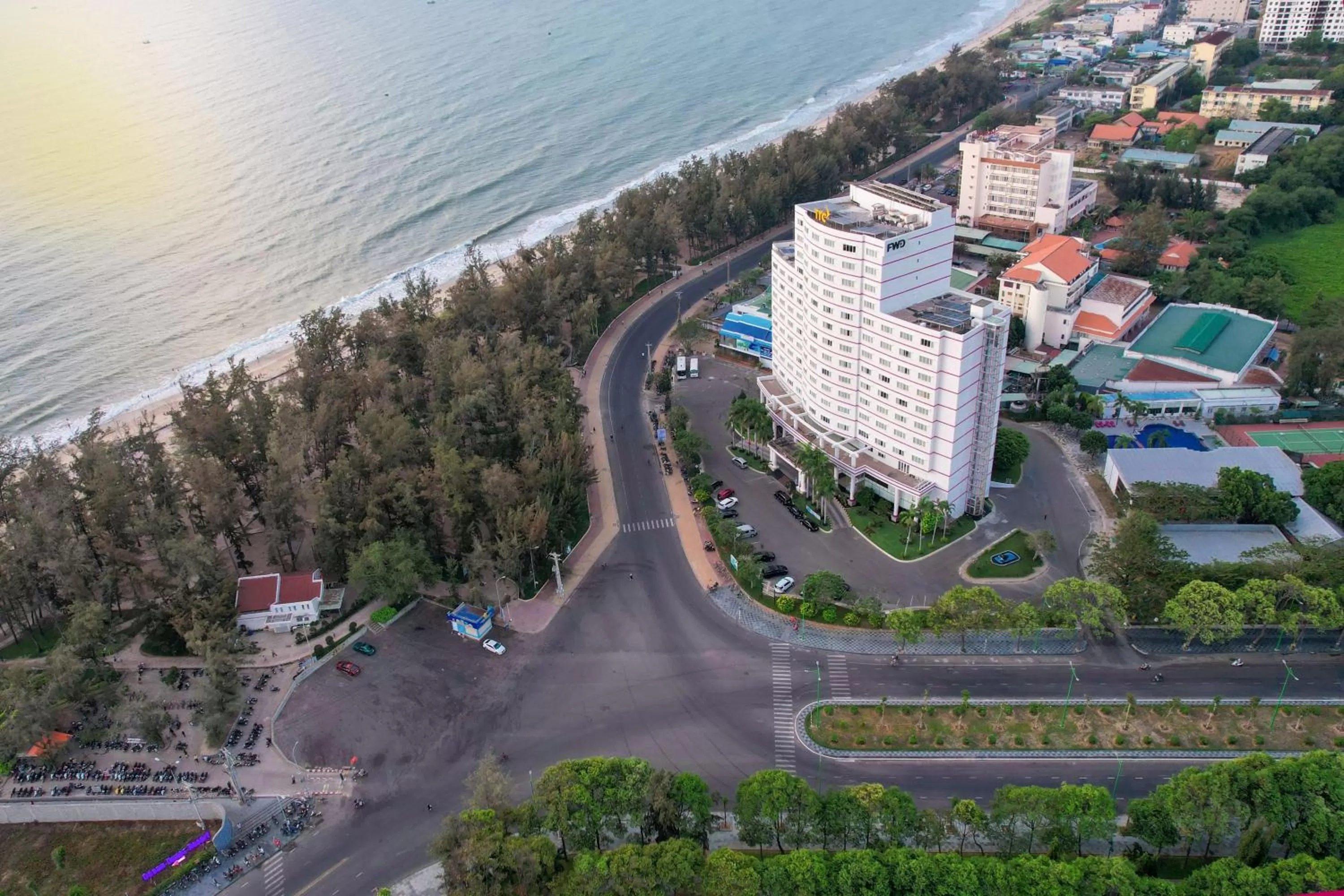 Property building, Bird's-eye View in TTC Hotel Phan Thiet