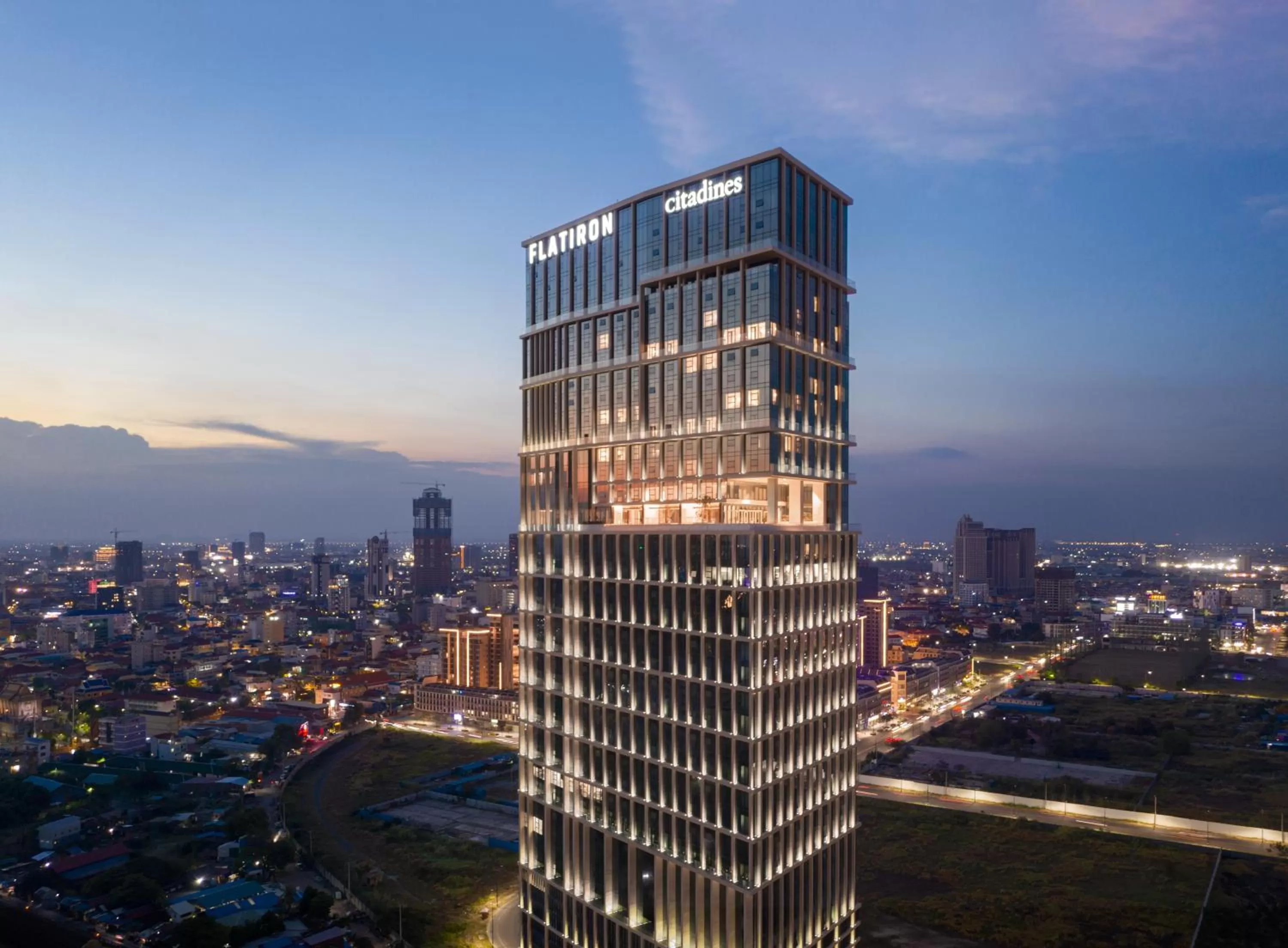 Property building in Citadines Flatiron Phnom Penh