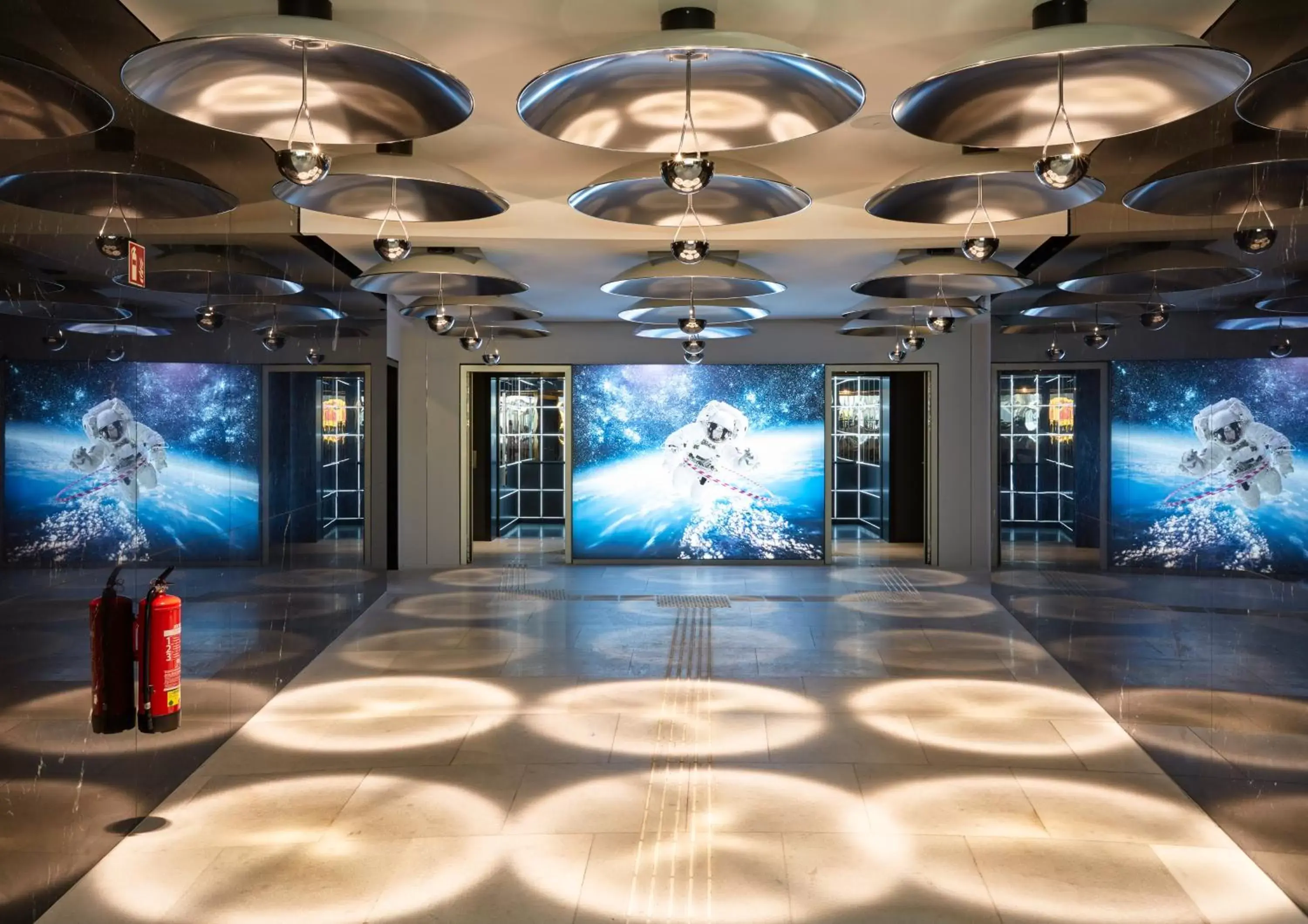 Lobby or reception in 25hours Hotel The Circle Lobby or reception in 25hours Hotel The Circle