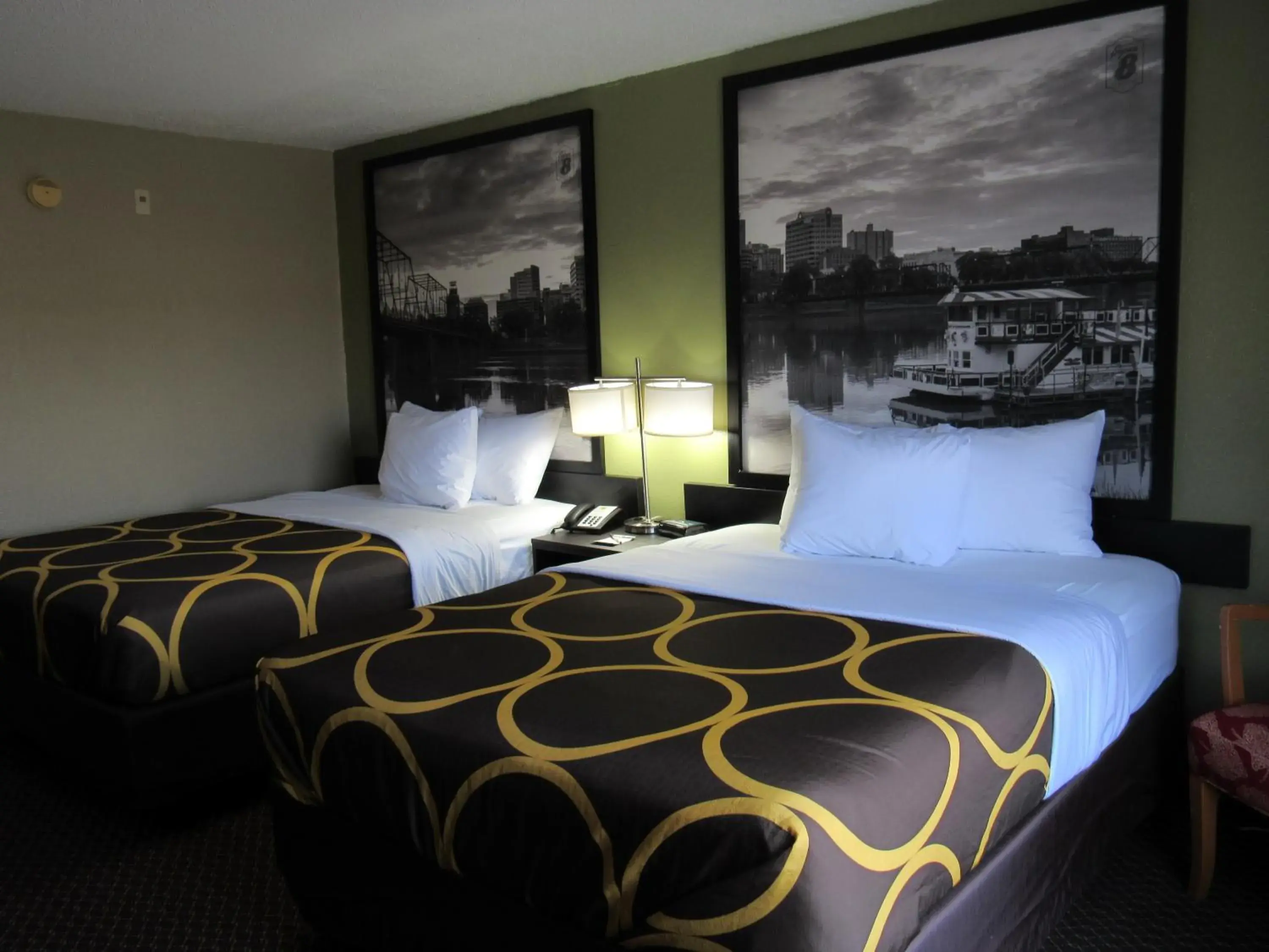 Bed in Super 8 by Wyndham New Cumberland