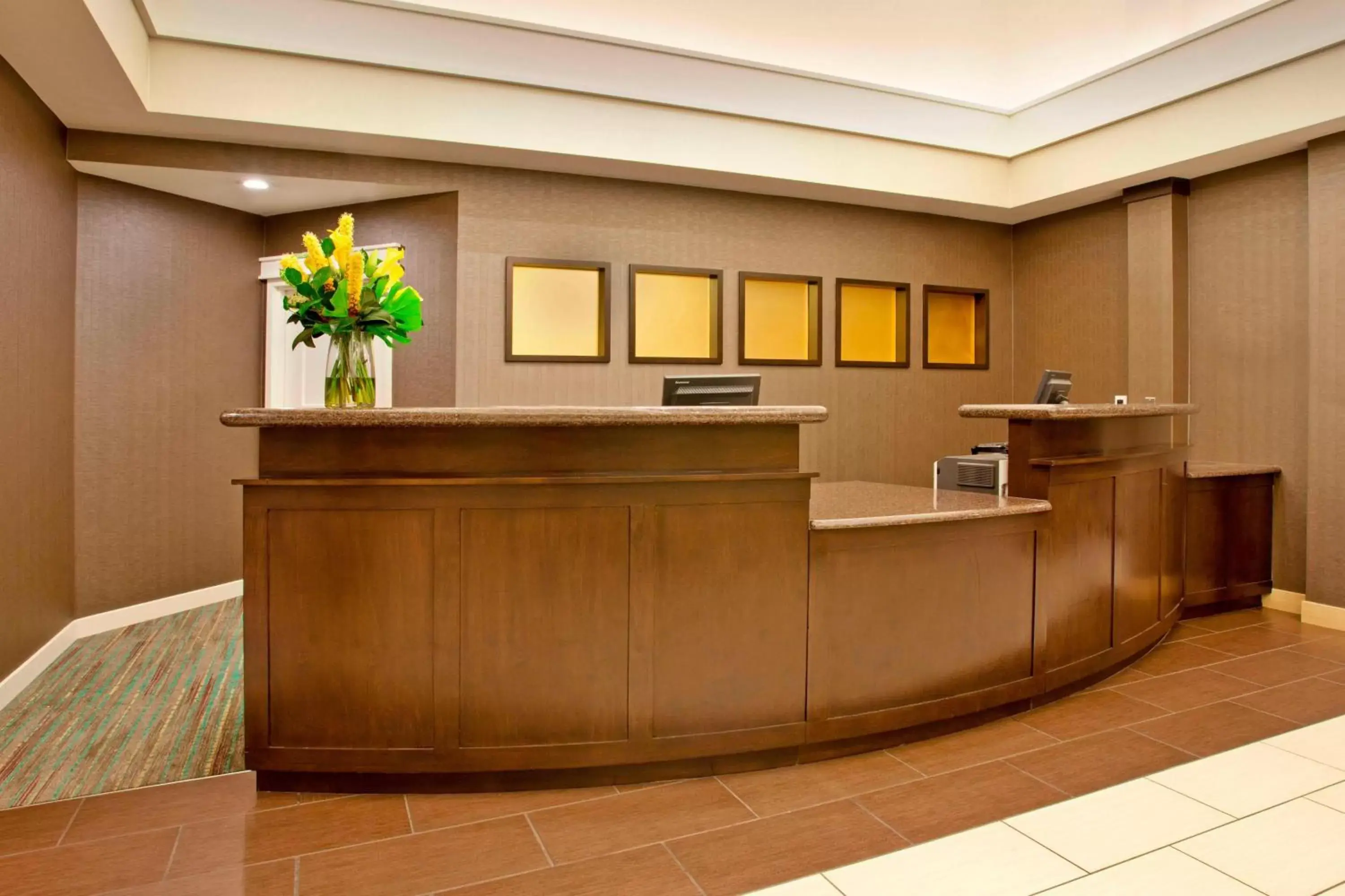 Lobby or reception, Lobby/Reception in Residence Inn by Marriott Portland Airport at Cascade Station