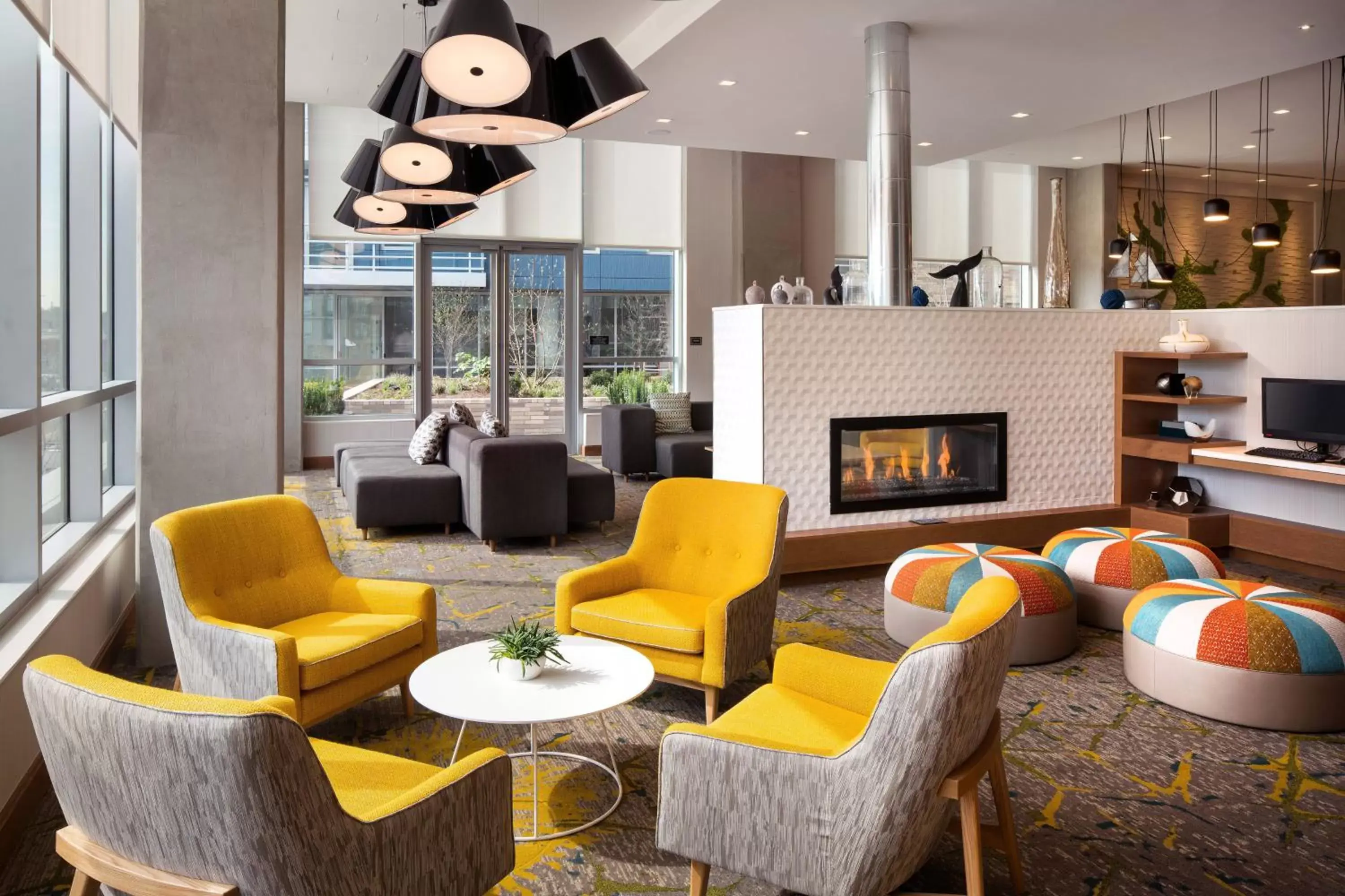 Lobby or reception, Lounge/Bar in Residence Inn Washington Capitol Hill/Navy Yard