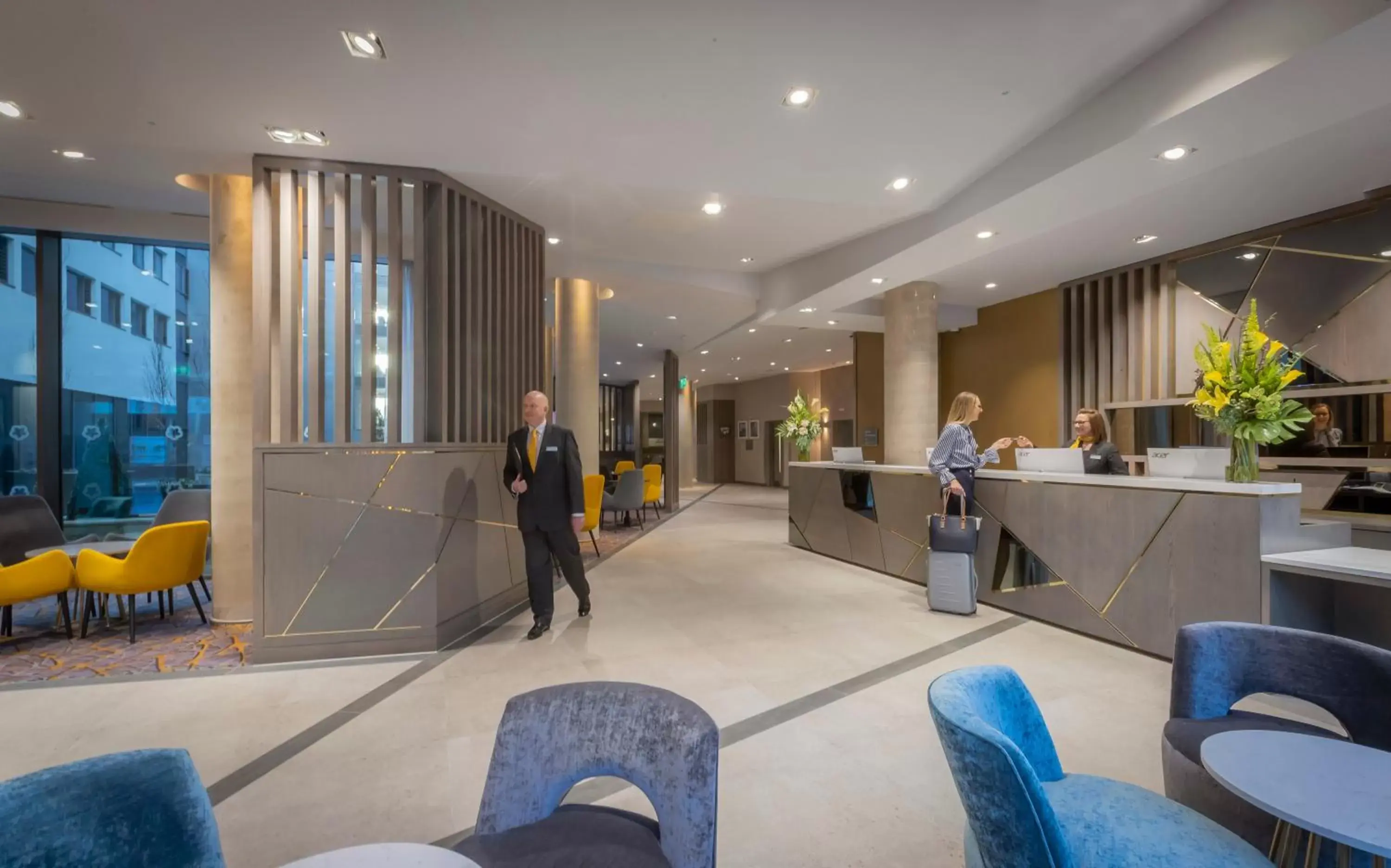 Lobby or reception, Lobby/Reception in Maldron Hotel Newcastle