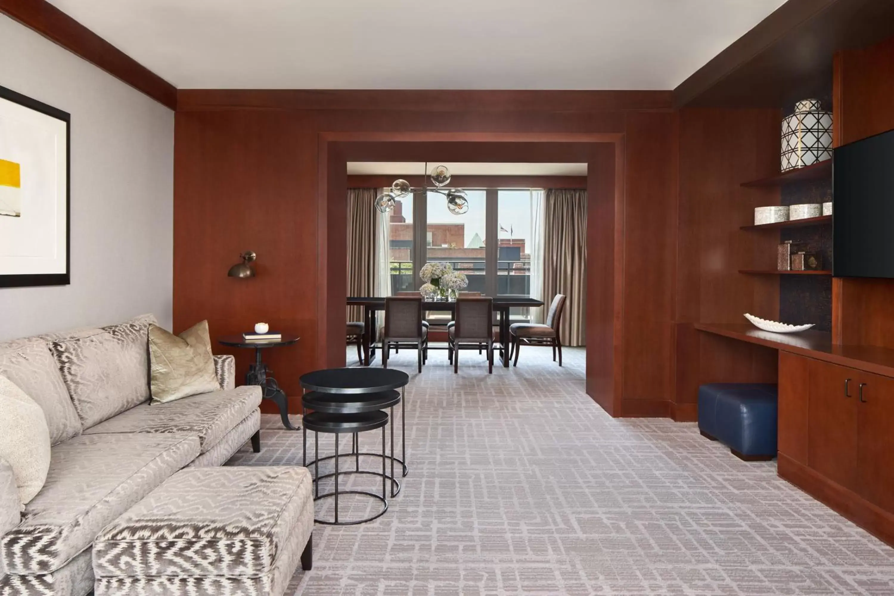 Living room, Seating Area in The Ritz-Carlton Georgetown, Washington, D.C.