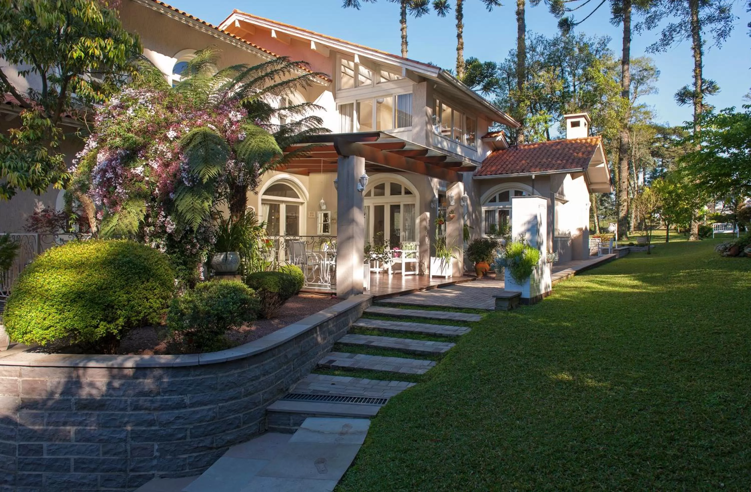 Garden view in Doce Canela - Pousada de Charme