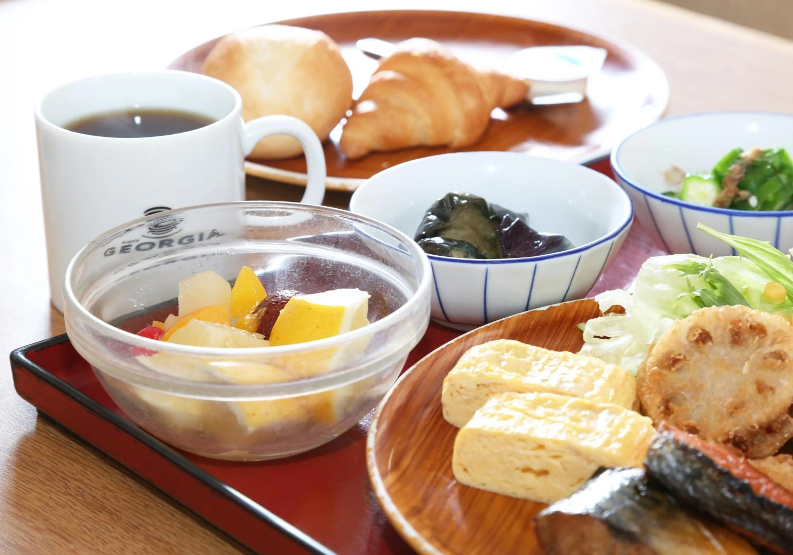 Buffet breakfast in Daiwa Roynet Hotel Kobe Sannomiya