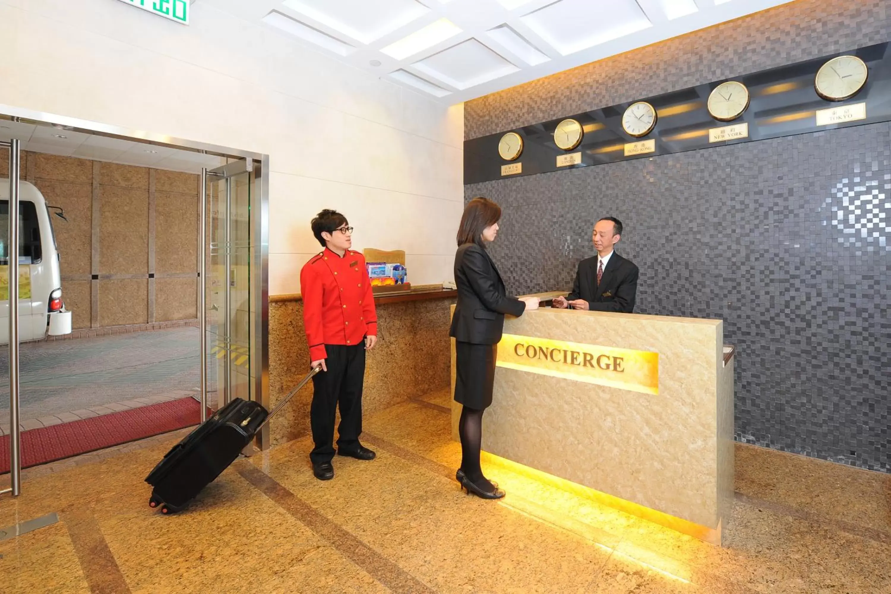 Lobby or reception in Bishop Lei International House