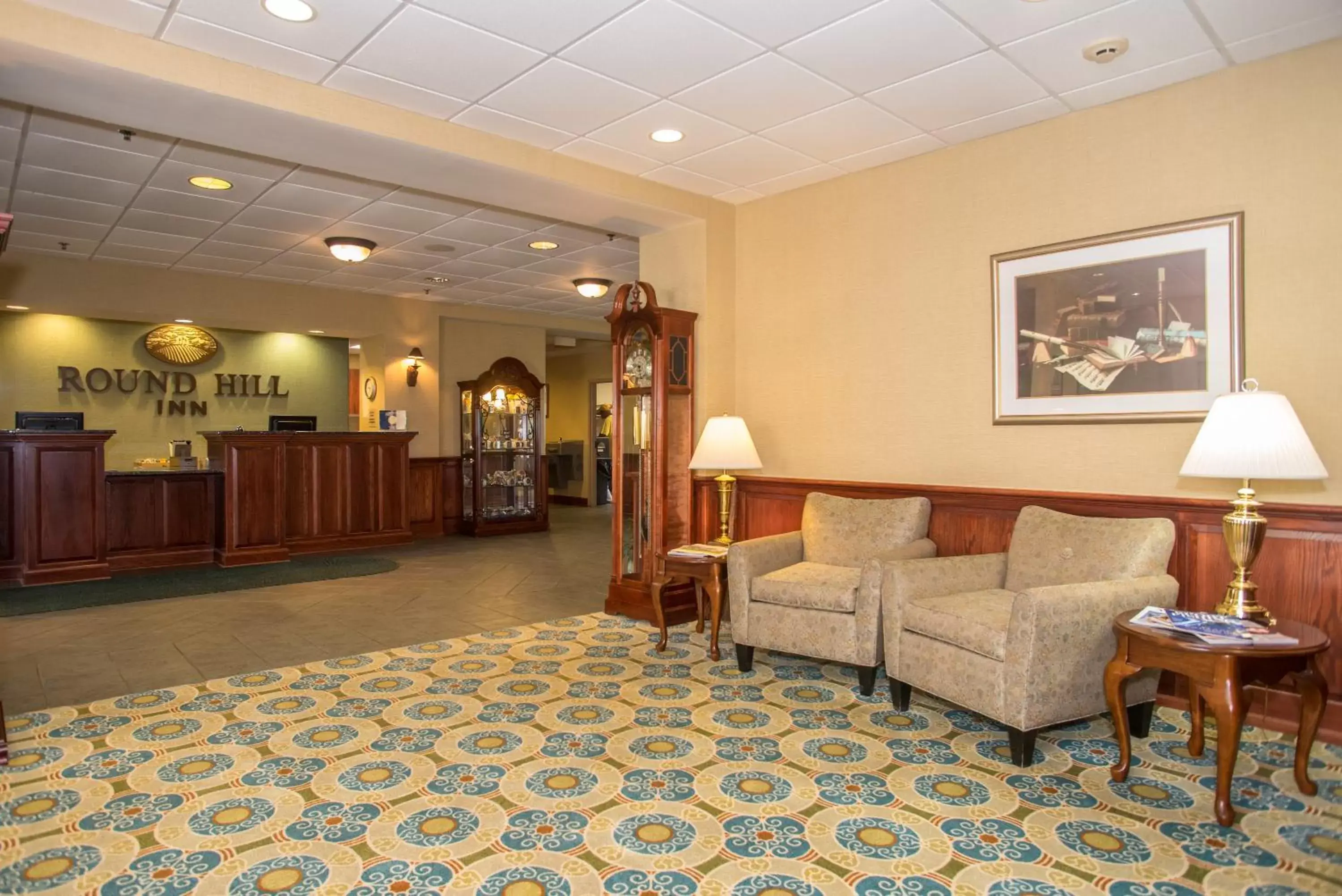 Lobby or reception, Lobby/Reception in Round Hill Inn