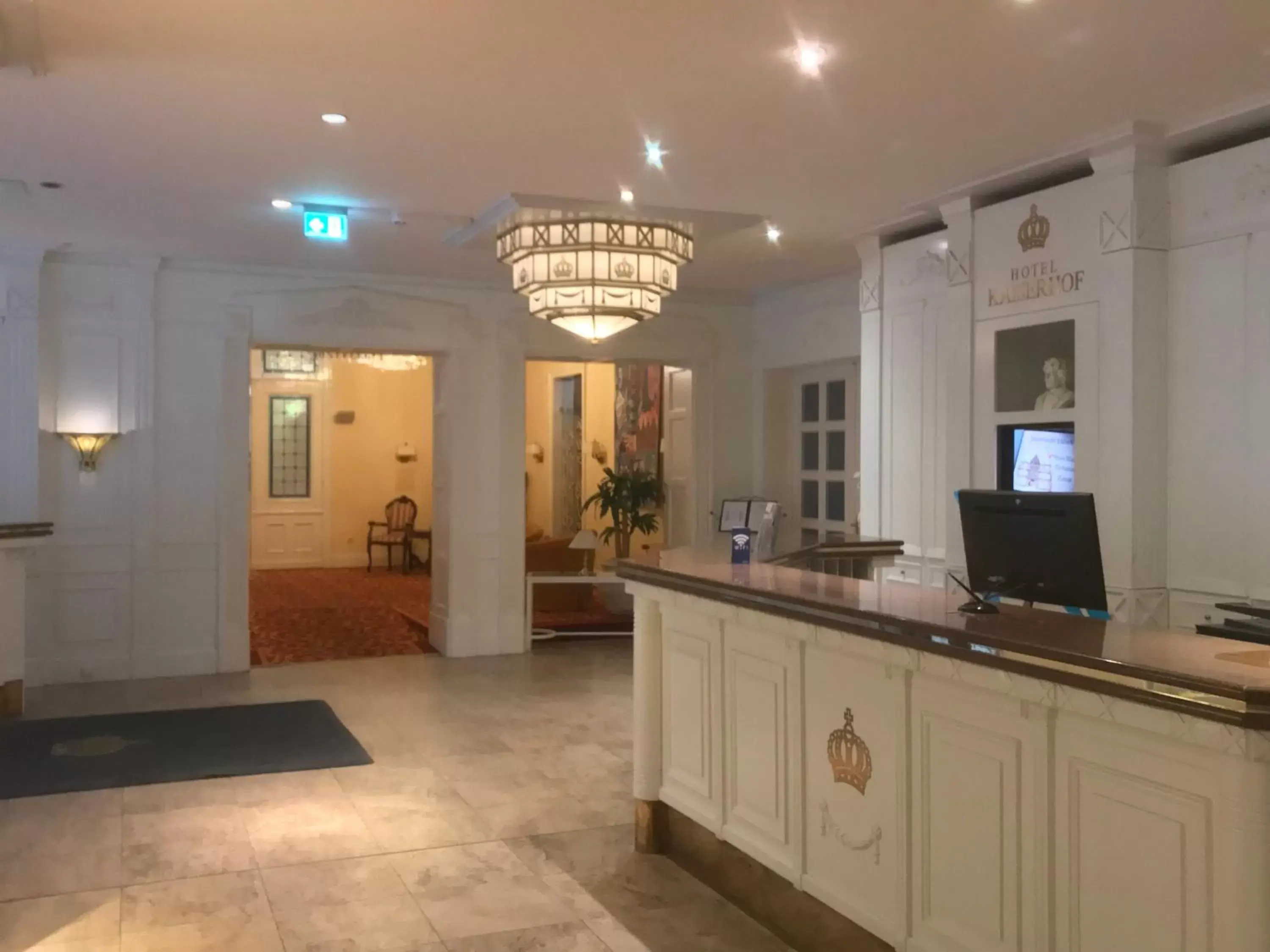 Lobby or reception in Hotel Kaiserhof Deluxe