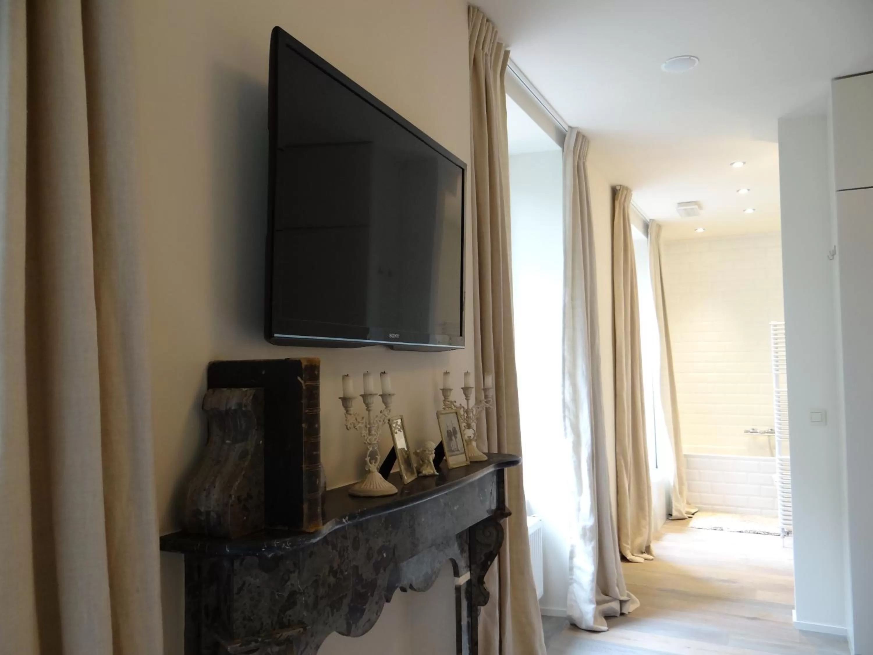 TV and multimedia in B&B Les Tilleuls