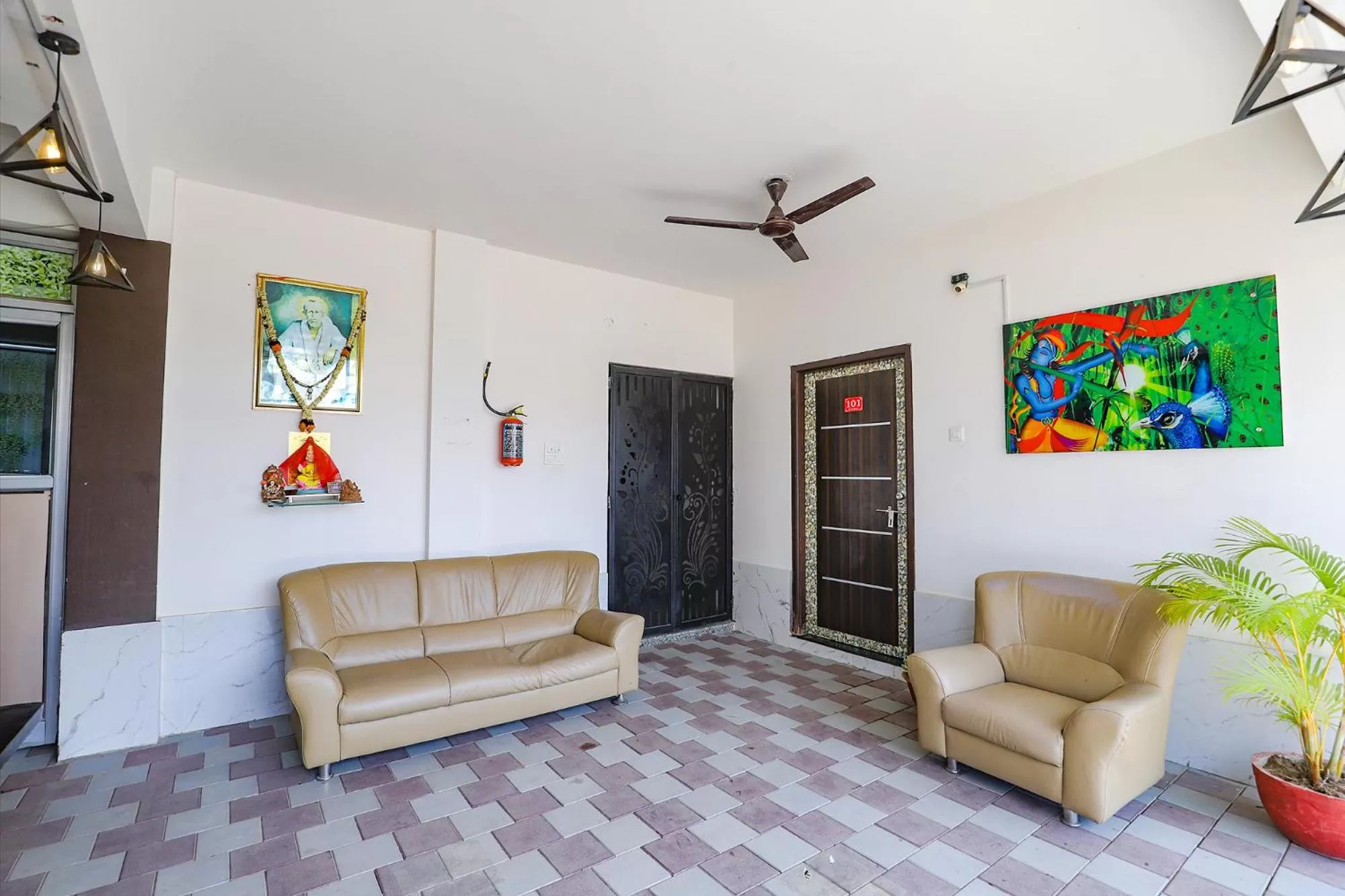 Lobby or reception, Seating Area in FabHotel Elite Palm