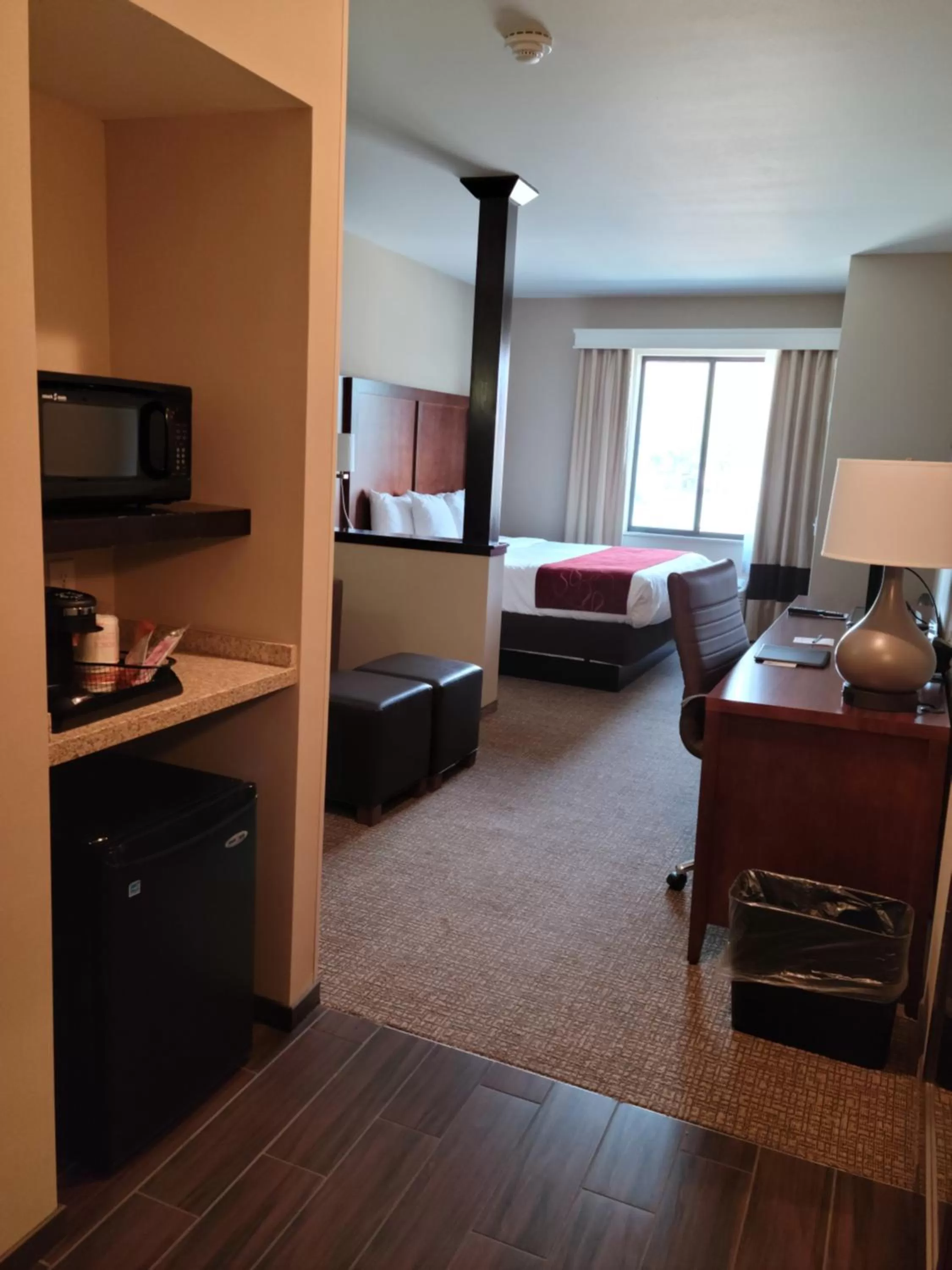 Seating area, Bed in Comfort Suites Kanab National Park Area