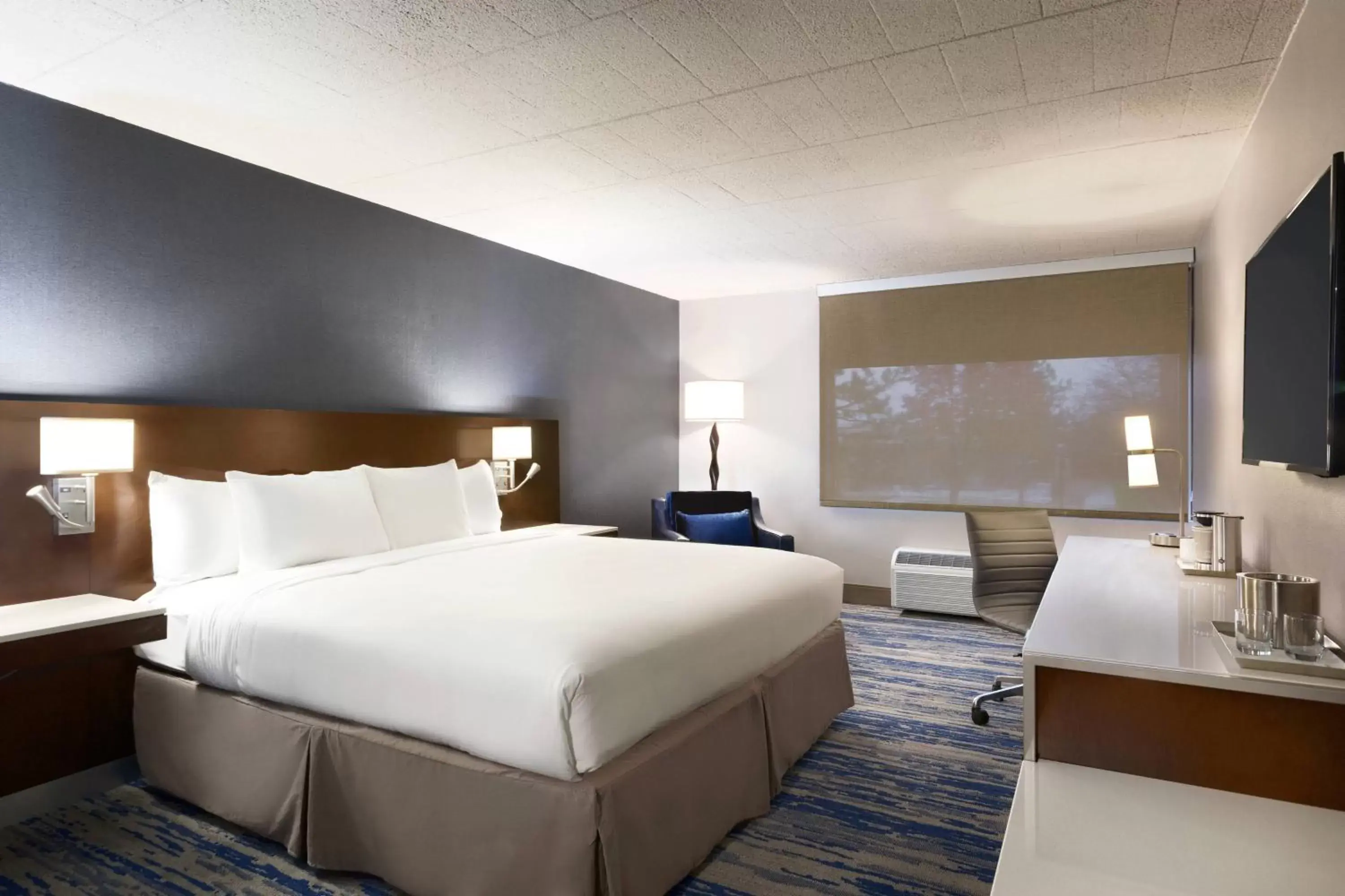 Photo of the whole room, Bed in Delta Hotels by Marriott Detroit Metro Airport