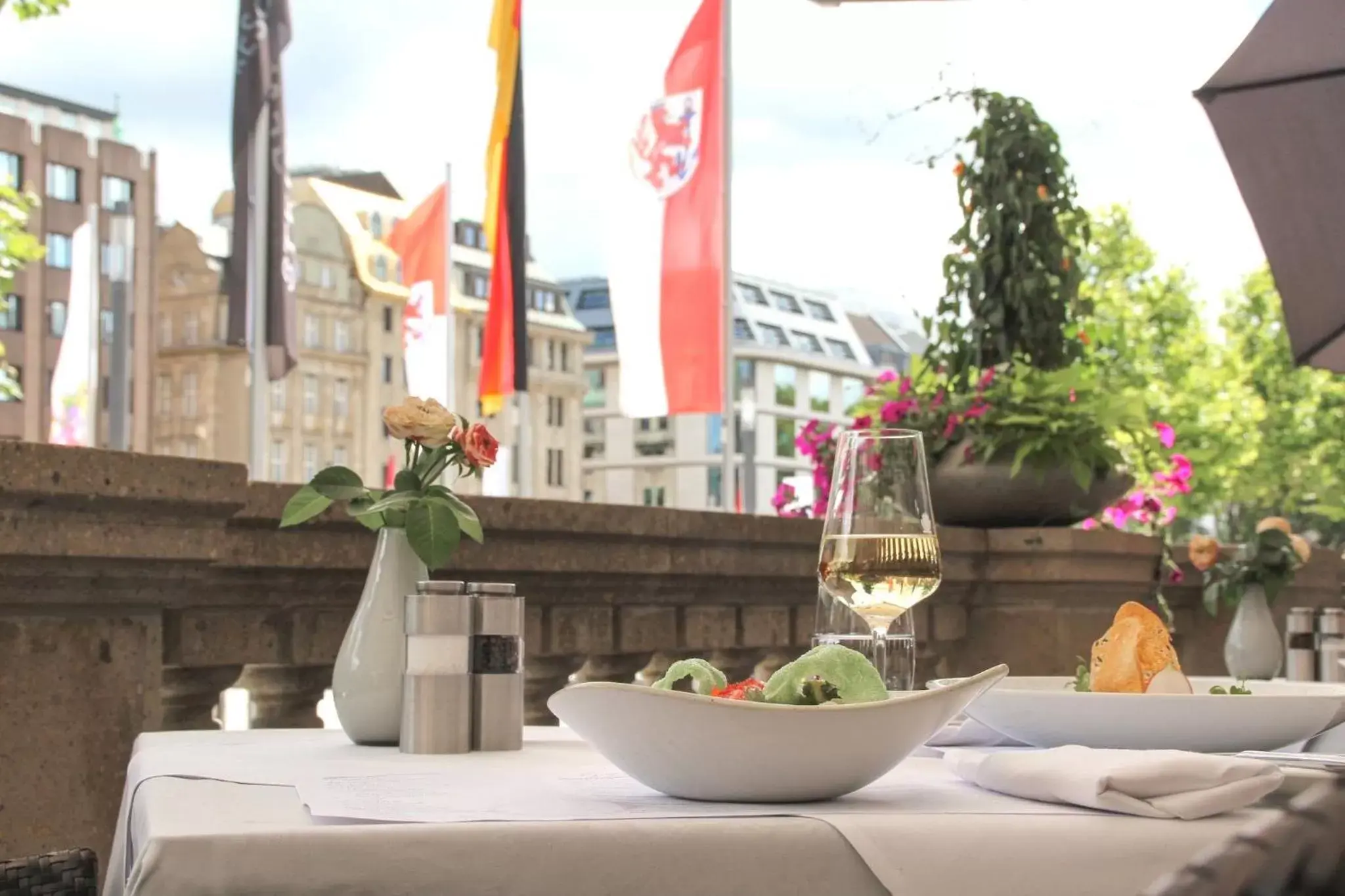 Balcony/Terrace in Steigenberger Icon Parkhotel Düsseldorf