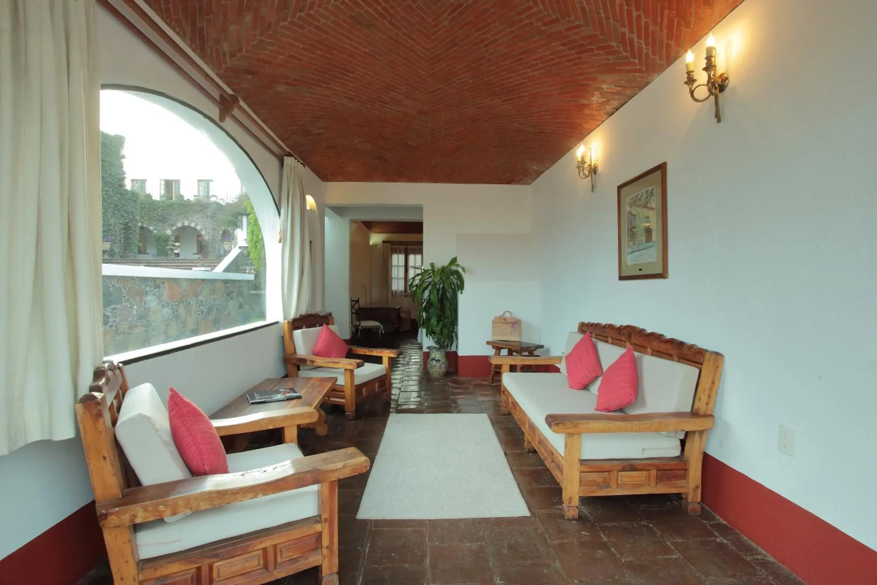 Living room, Seating Area in Posada del Tepozteco