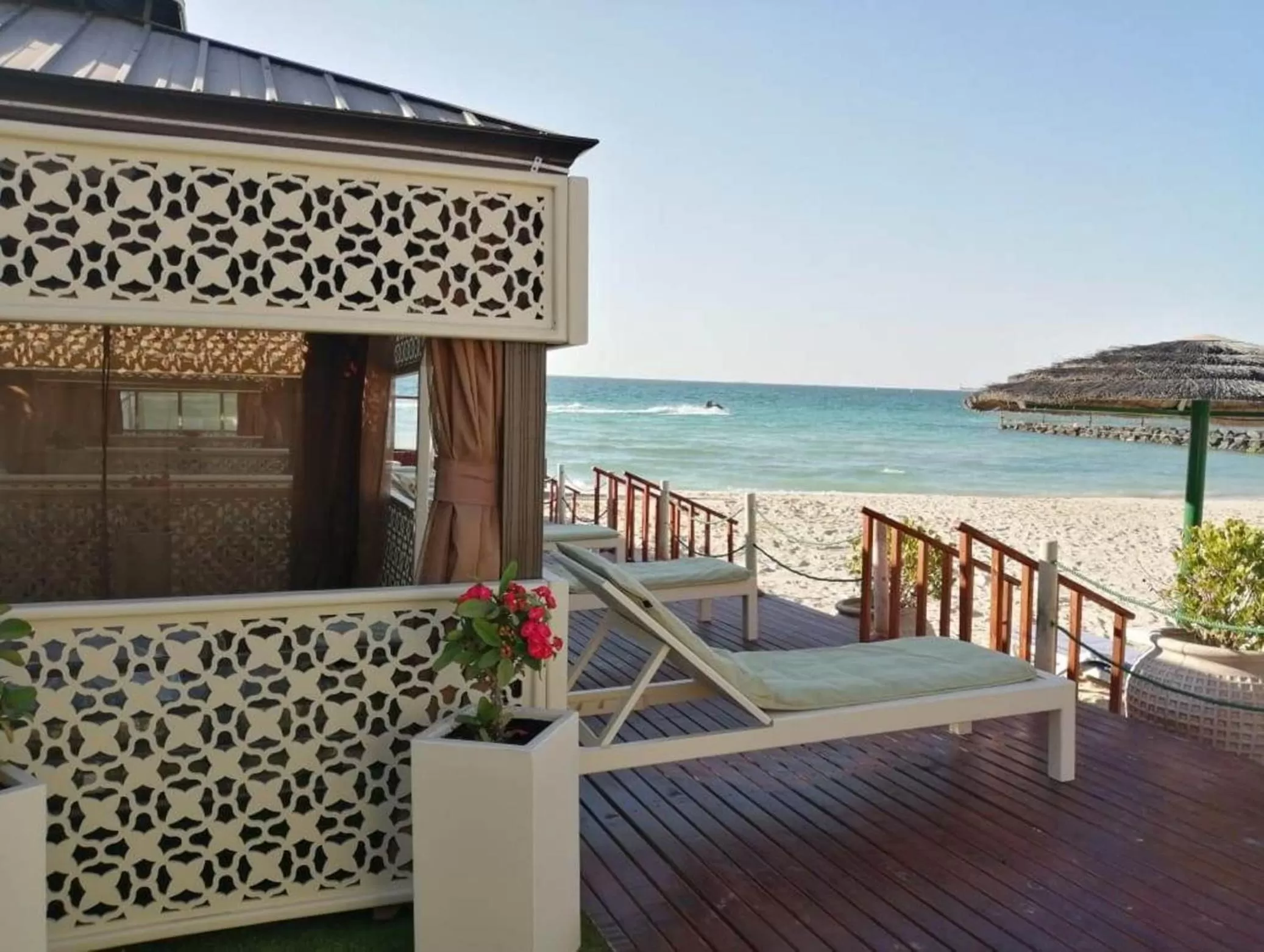 Beach in Sahara Beach Resort & Spa