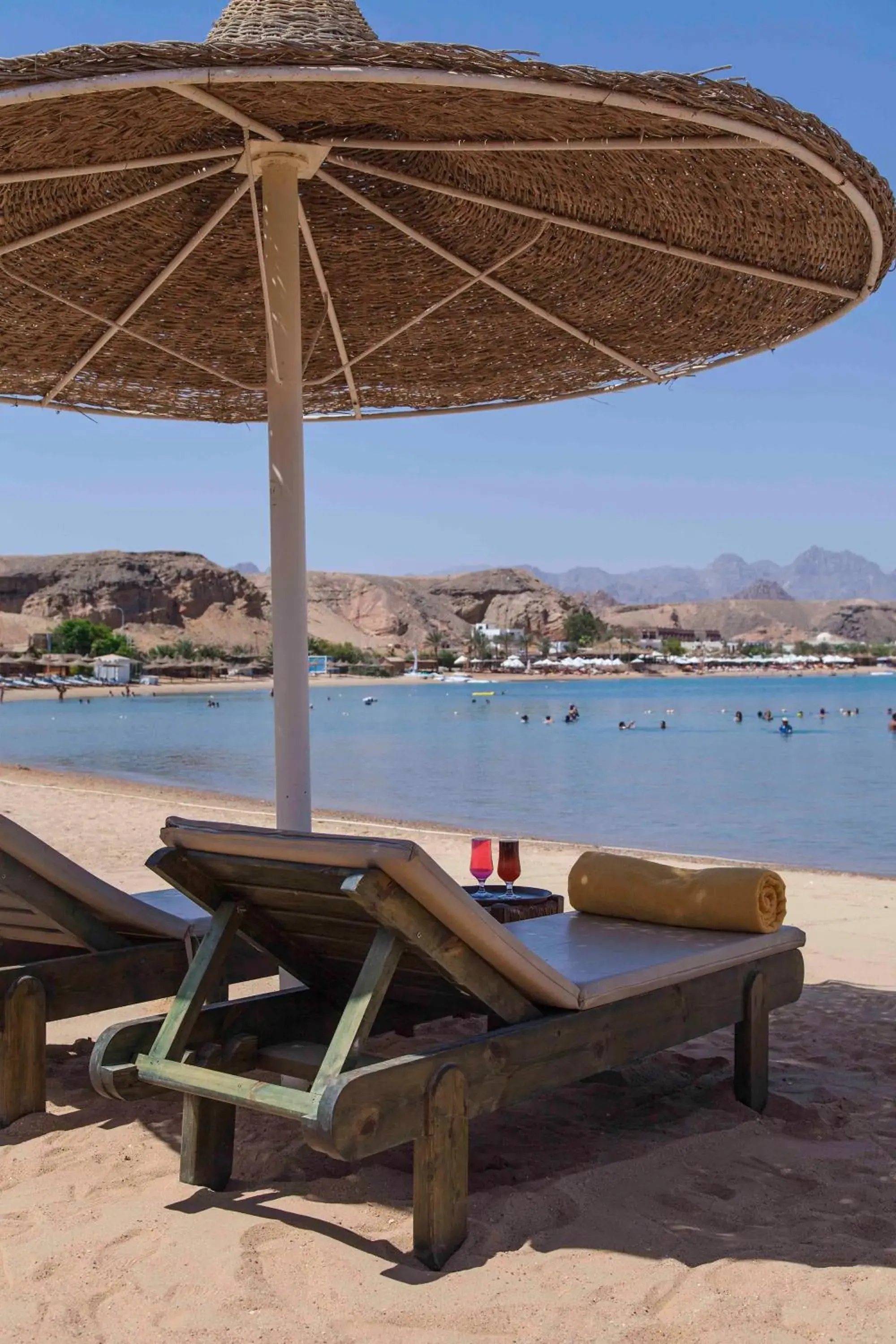 Swimming pool, Beach in Xperience St. George Sharm El Sheikh