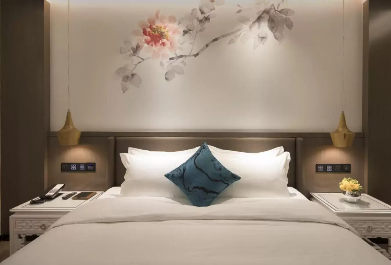 Bed in Paco Hotel Dongpu Guanghzou -Free Shuttle Bus for Canton Fair Bed in Paco Hotel Dongpu Guanghzou -Free Shuttle Bus for Canton Fair