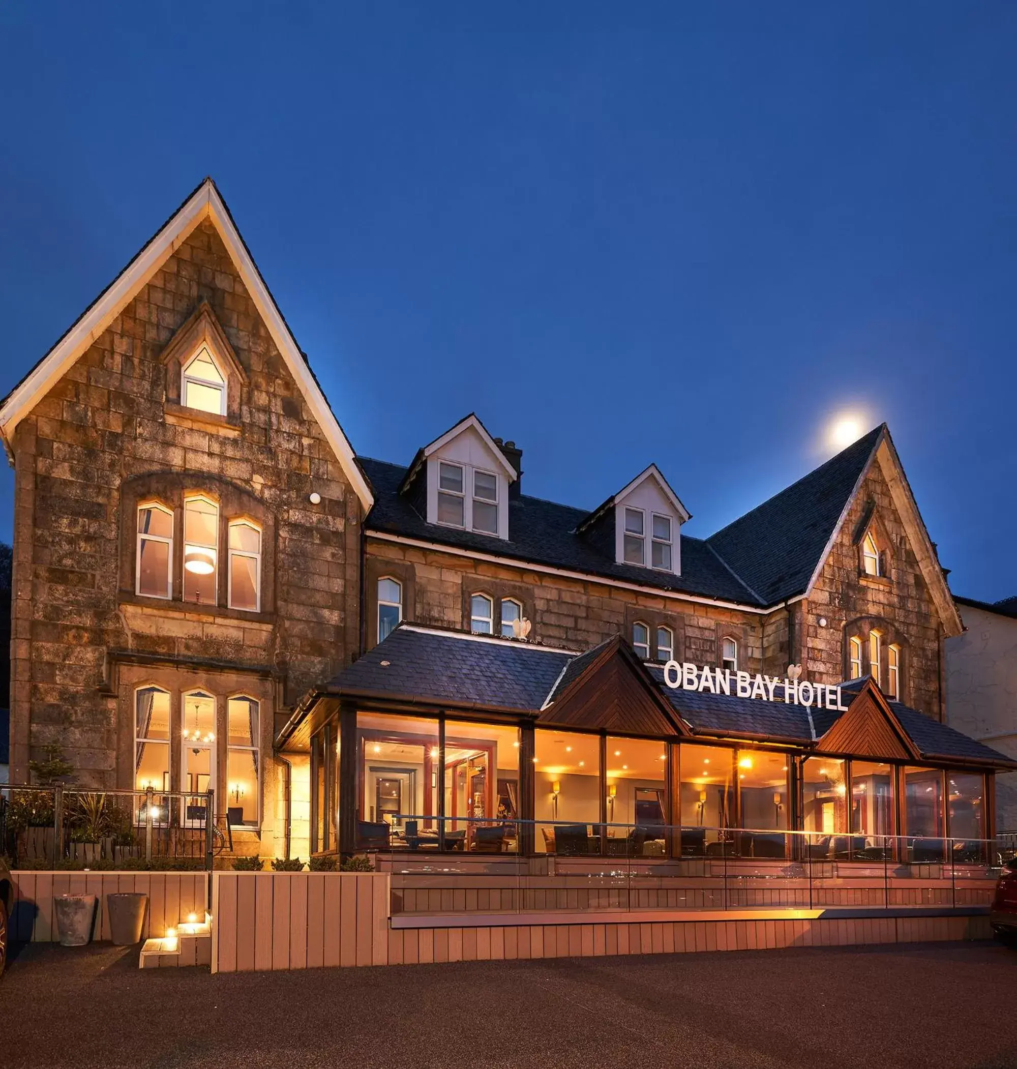 Property building in Oban Bay Hotel