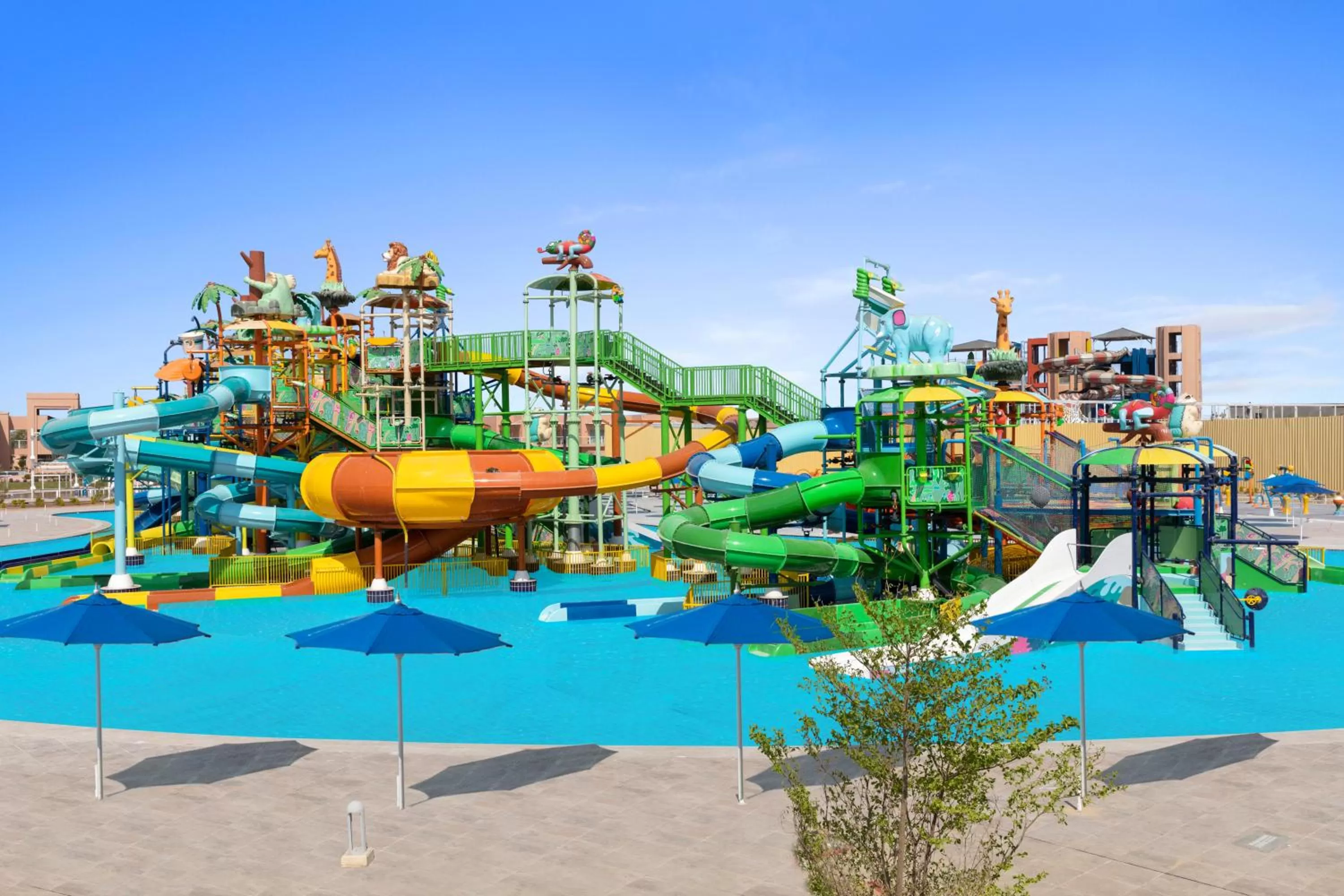 Aqua park in Neverland City Hurghada - Pickalbatros