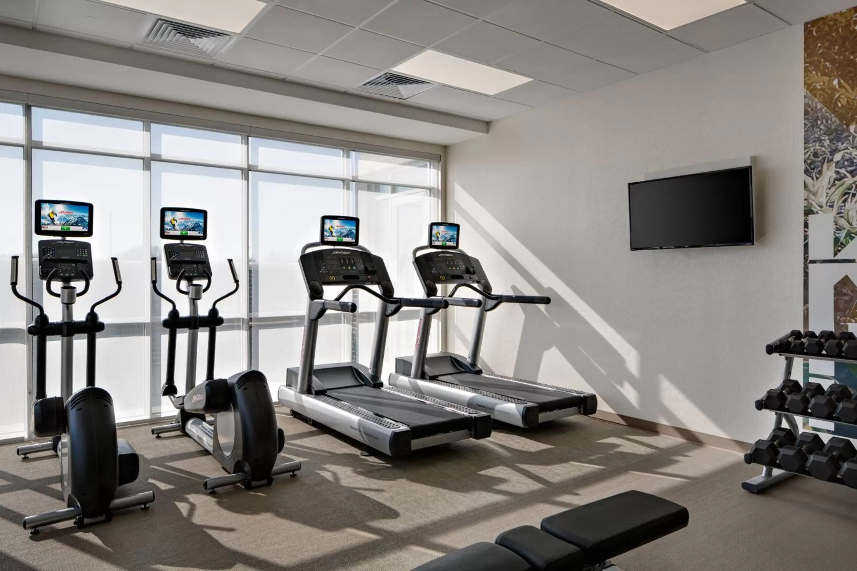 Fitness centre/facilities, Fitness Center/Facilities in SpringHill Suites by Marriott Oklahoma City Midwest City Del City