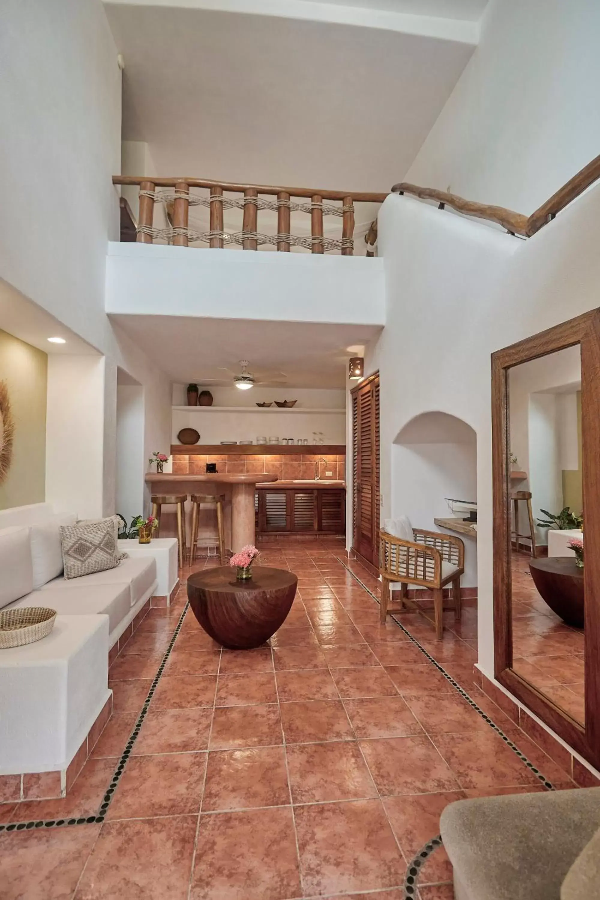 Living room in La Villa Luz (sólo adultos)