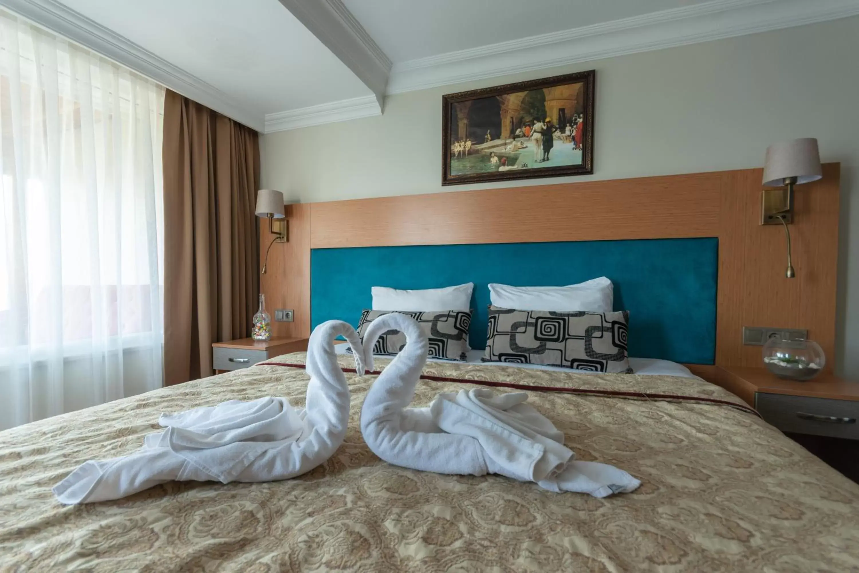 Bed in Seatanbul Hotel
