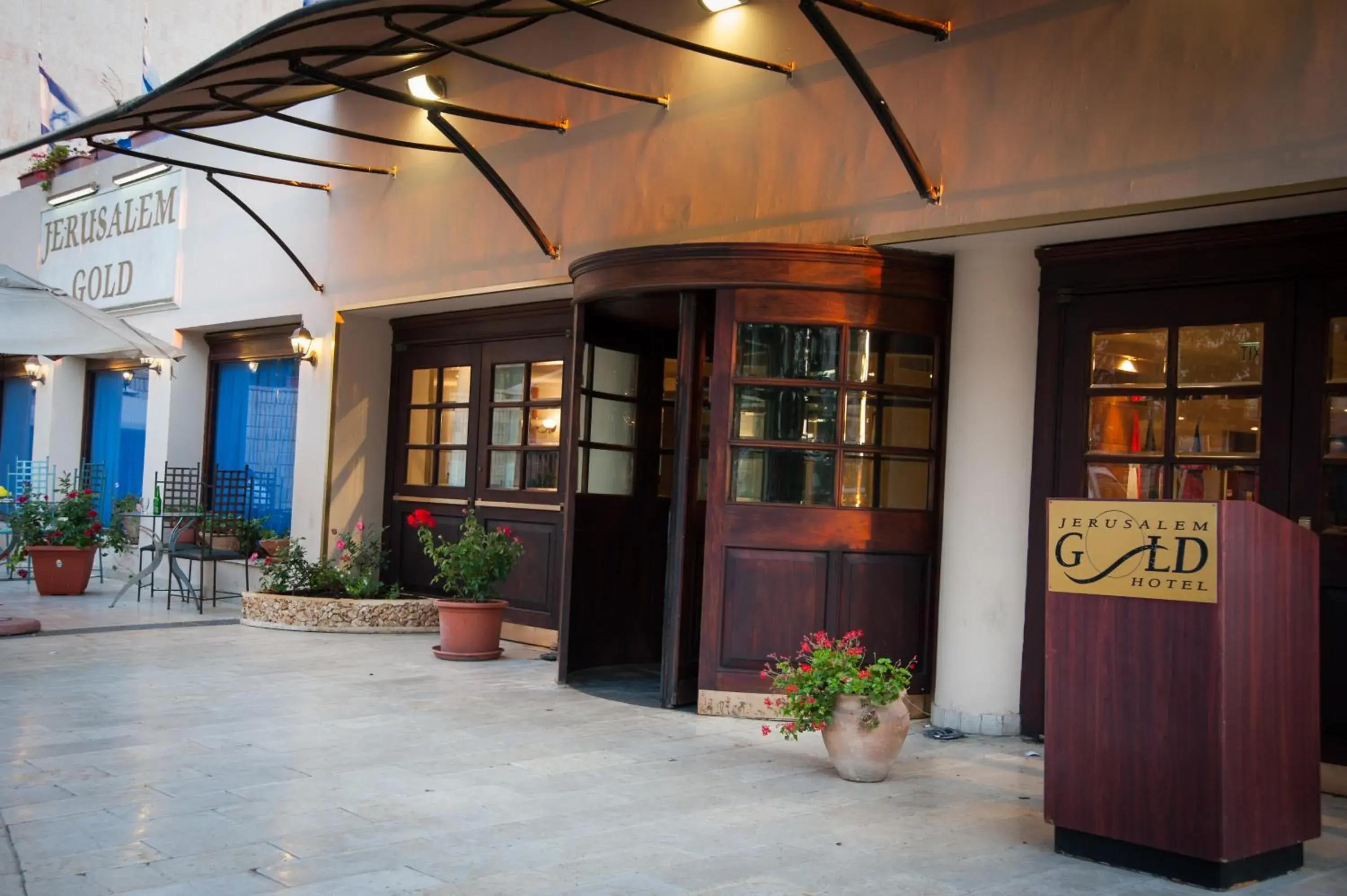 Facade/entrance in Jerusalem Gold Hotel